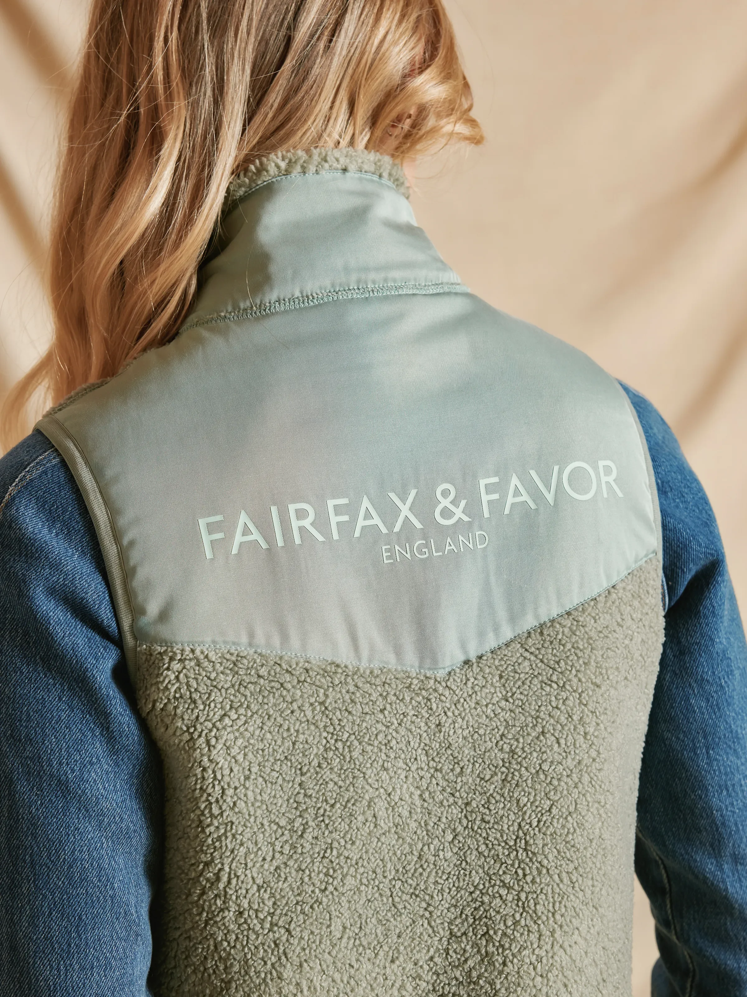 Agnes Fleece Gilet - Pistachio - Image 5