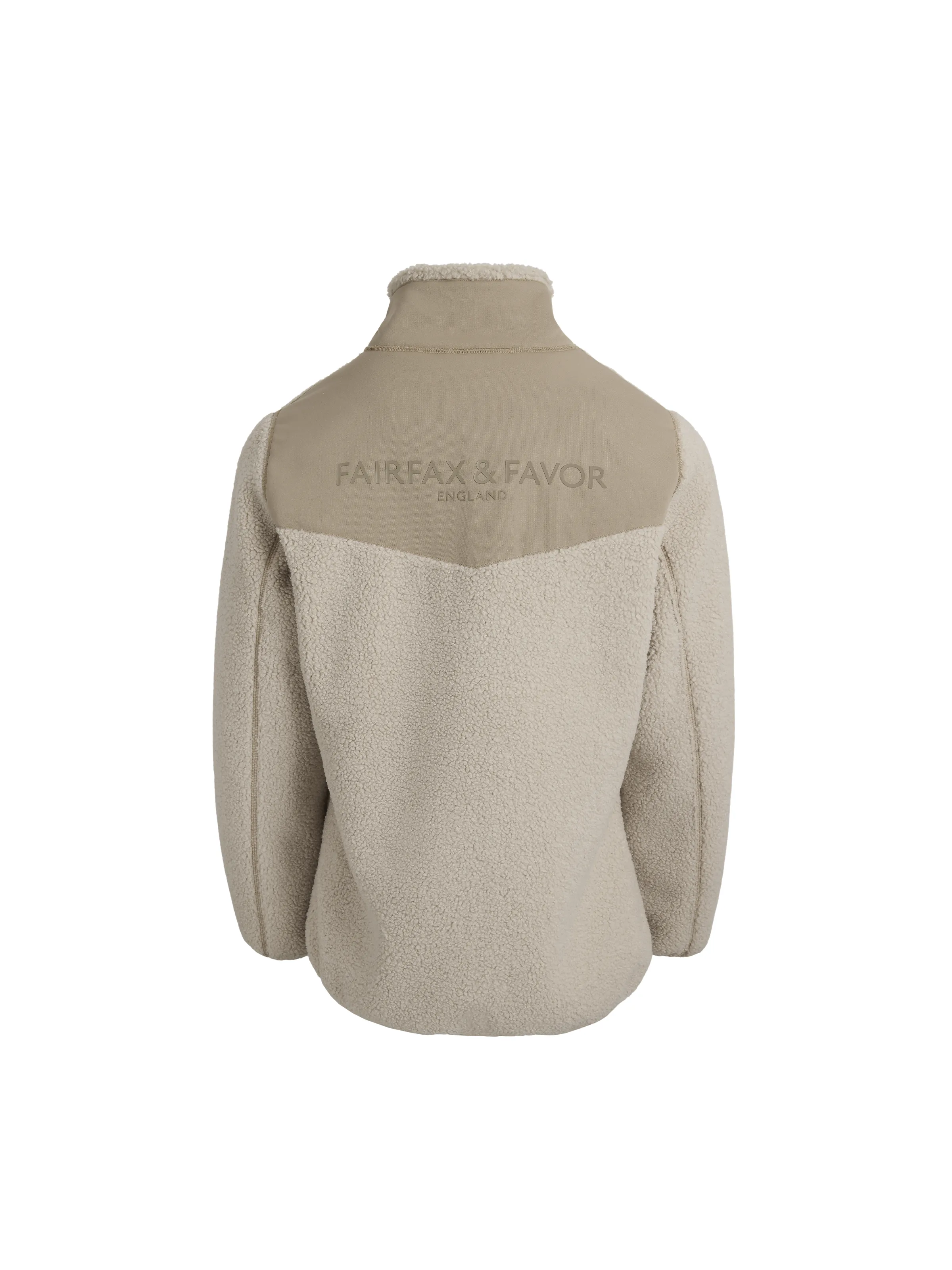 Agnes Fleece Jacket - Ecru - Image 3