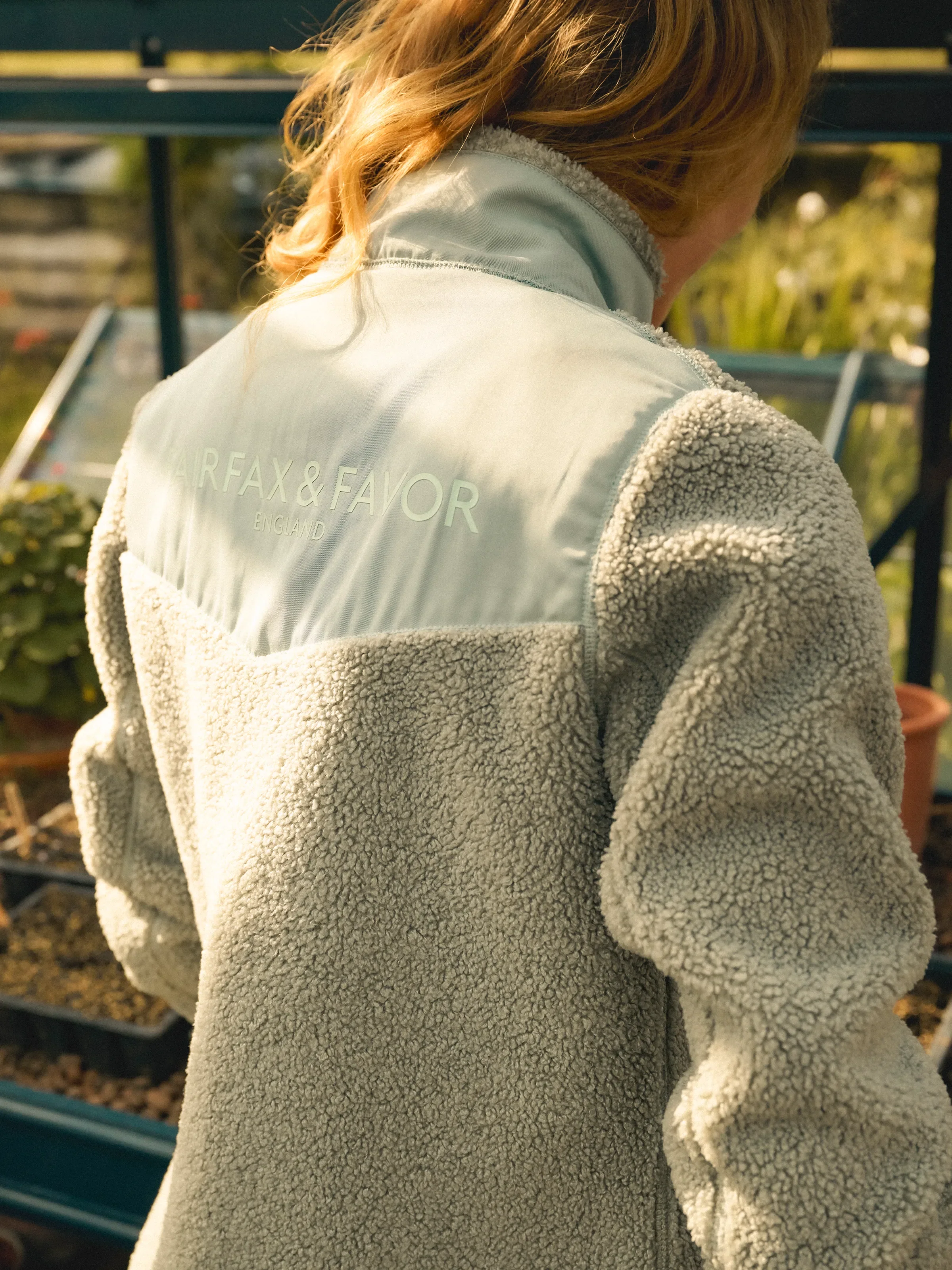 Agnes Fleece Jacket - Pistachio - Image 5