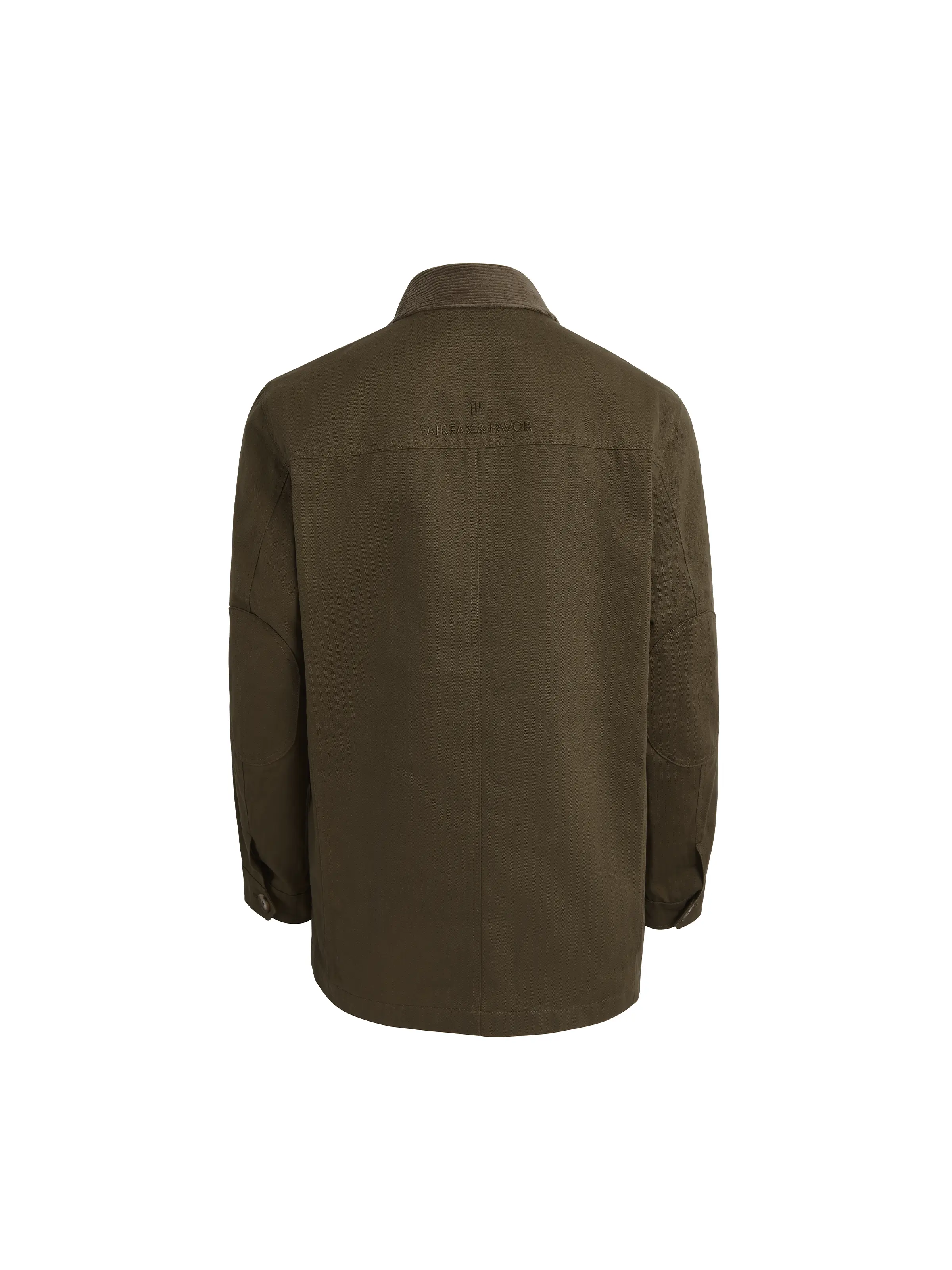 Archie Wax Jacket - Khaki Brown - Image 3
