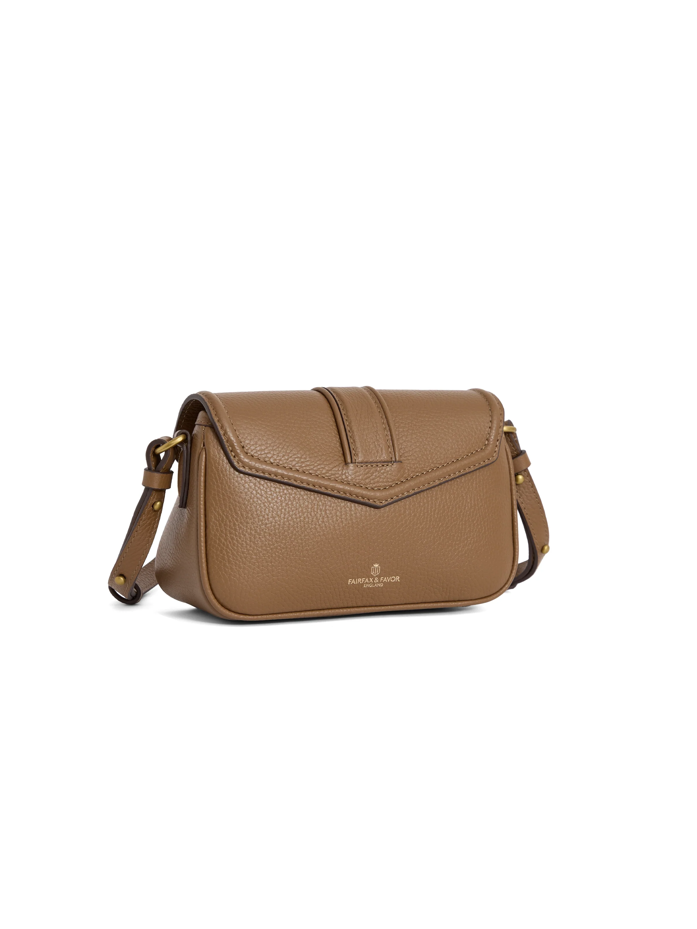 Aviemore Crossbody Bag - Tan Suede - Image 3