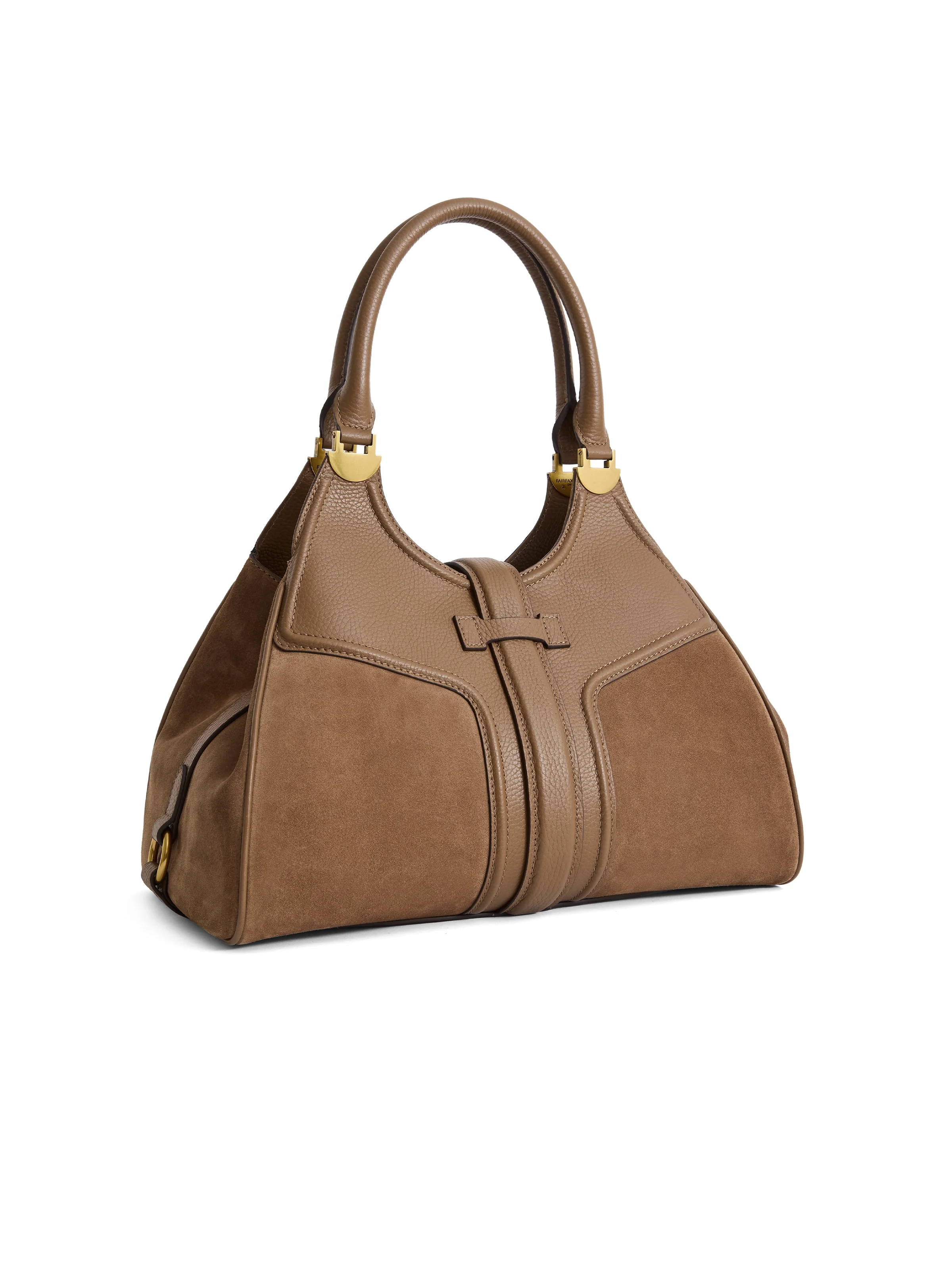 Aviemore Shoulder Bag - Tan Suede - Image 4