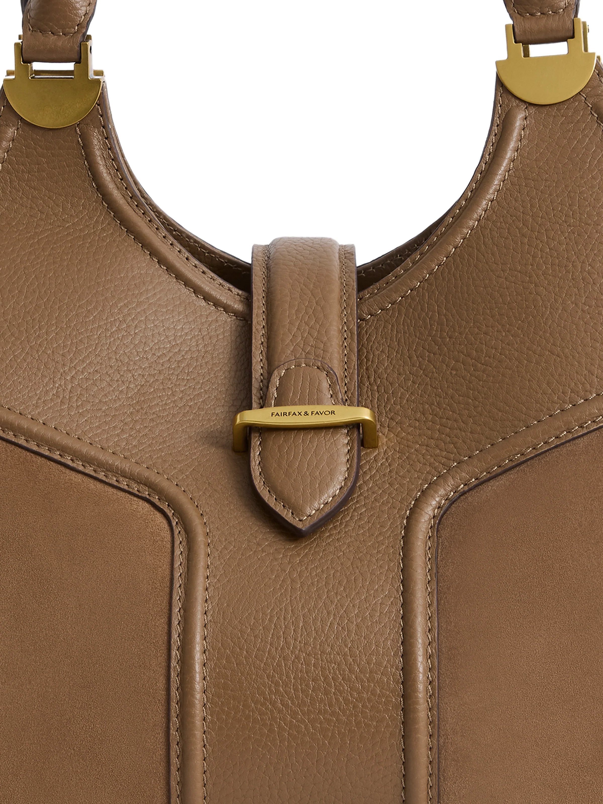 Aviemore Shoulder Bag - Tan Suede - Image 6