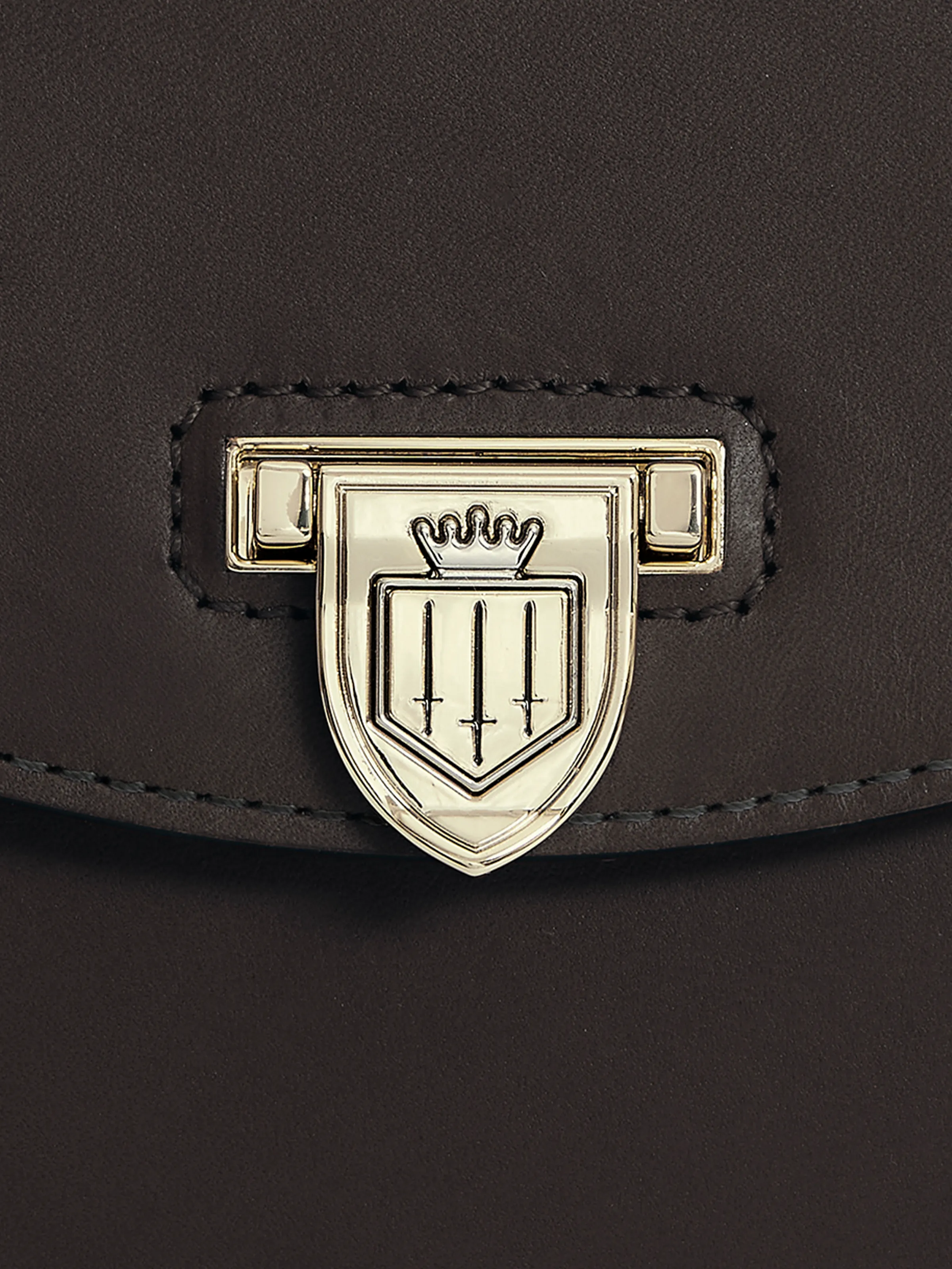 Blenheim Saddle Bag - Mahogany Leather - Image 6