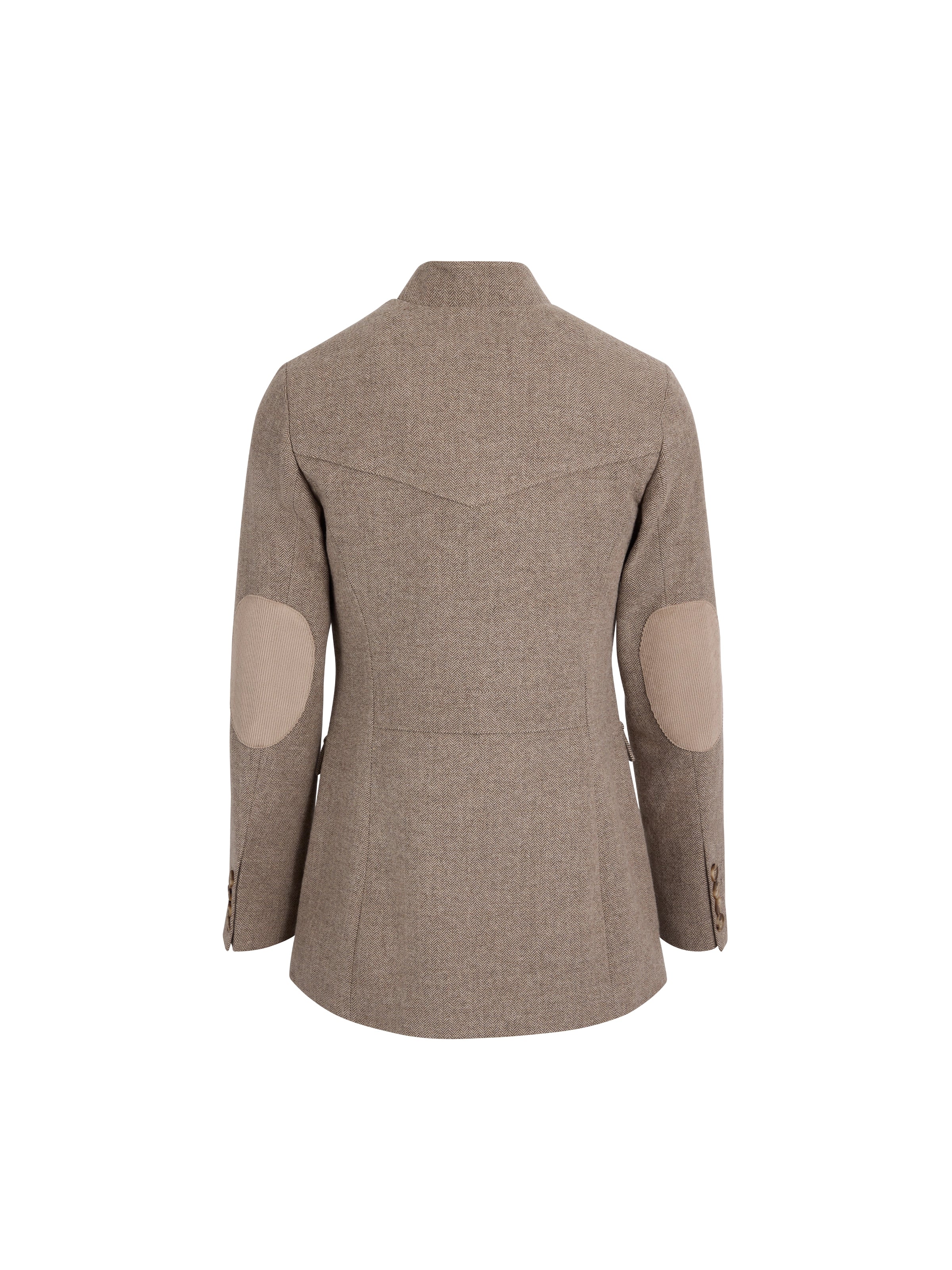 Eliza Herringbone Jacket - Driftwood - Image 3