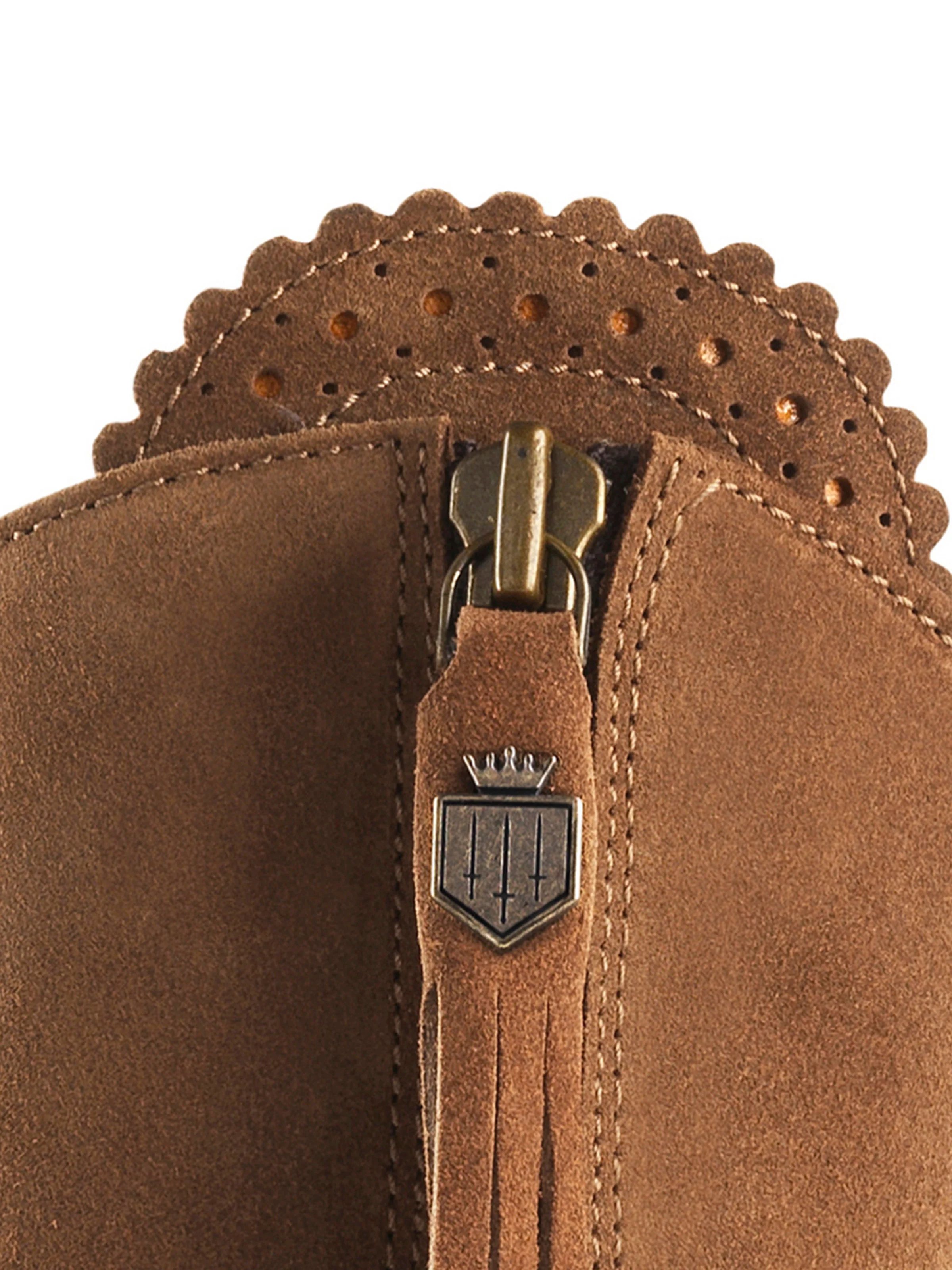 Regina (Regular Fit) - Tan Suede - Image 5