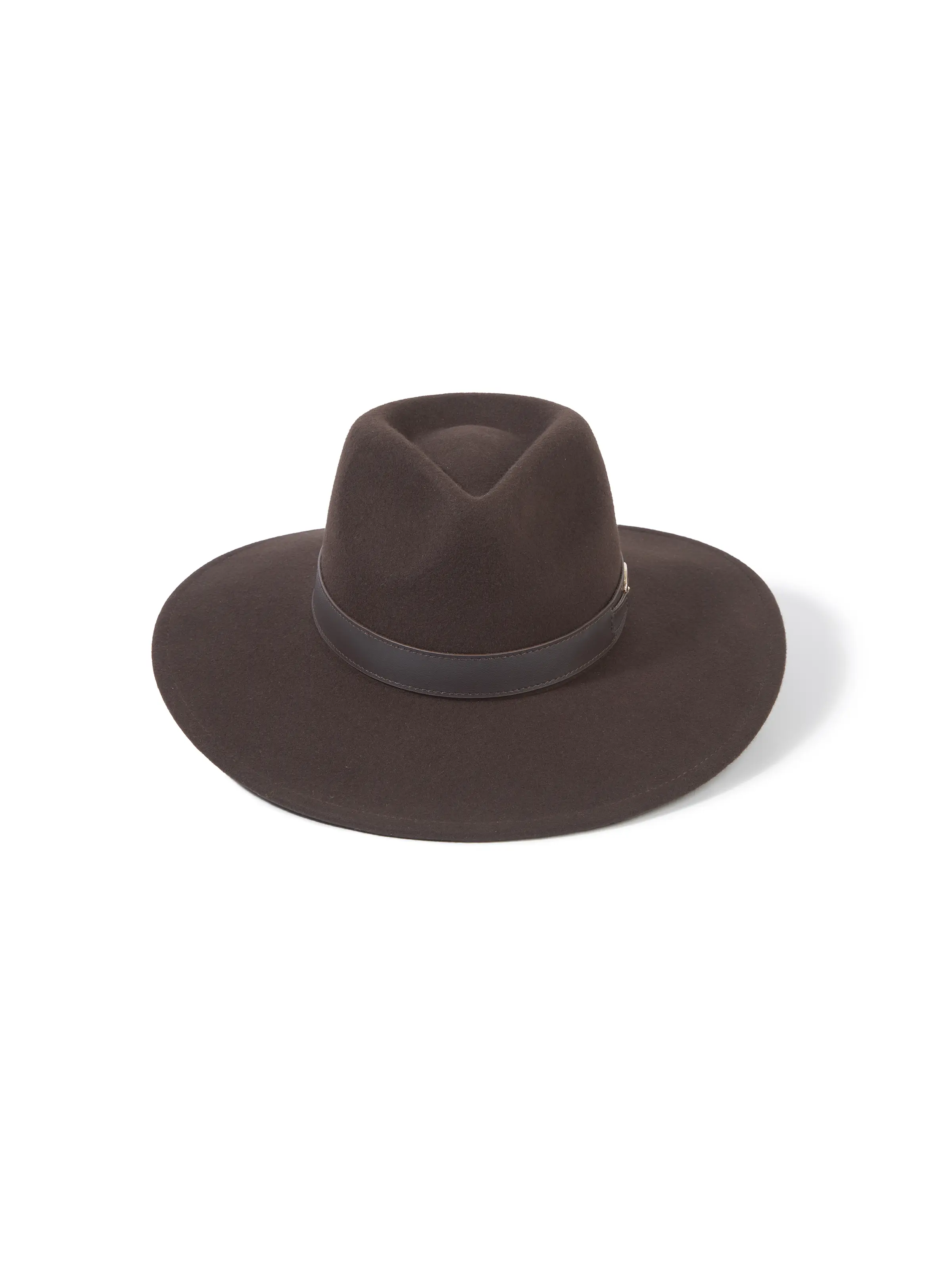 Hicks & Brown Halesworth - Wool Fedora Brown - Image 4