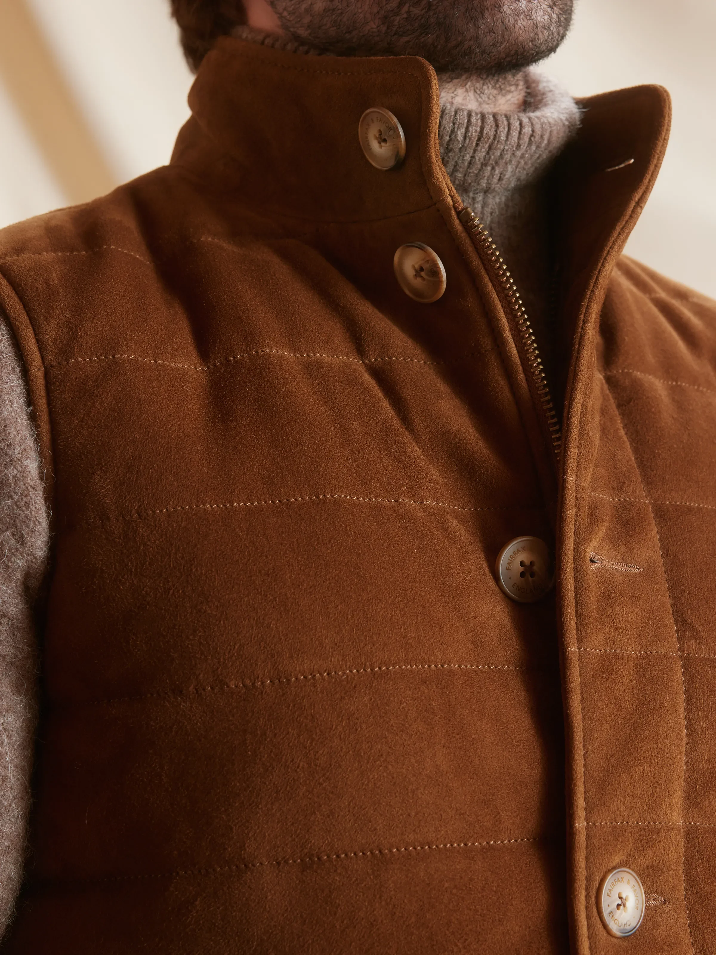 Hugo - Tan Suede - Image 3