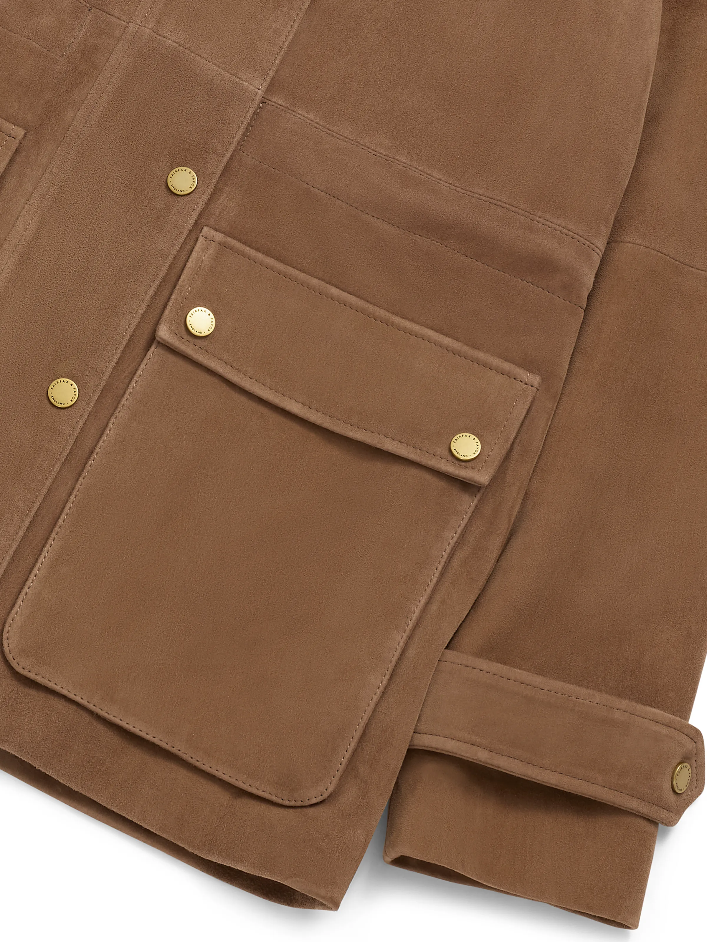 Iris Jacket - Mushroom Suede - Image 4