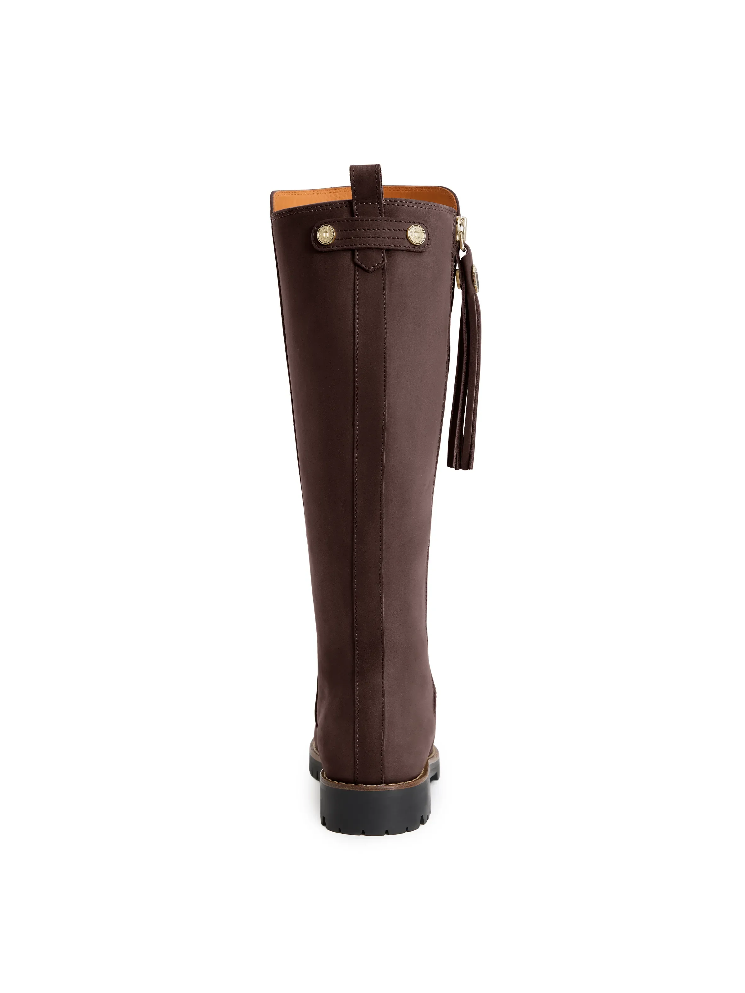 Waterproof Knee High Oakham - Mahogany Leather - Image 6