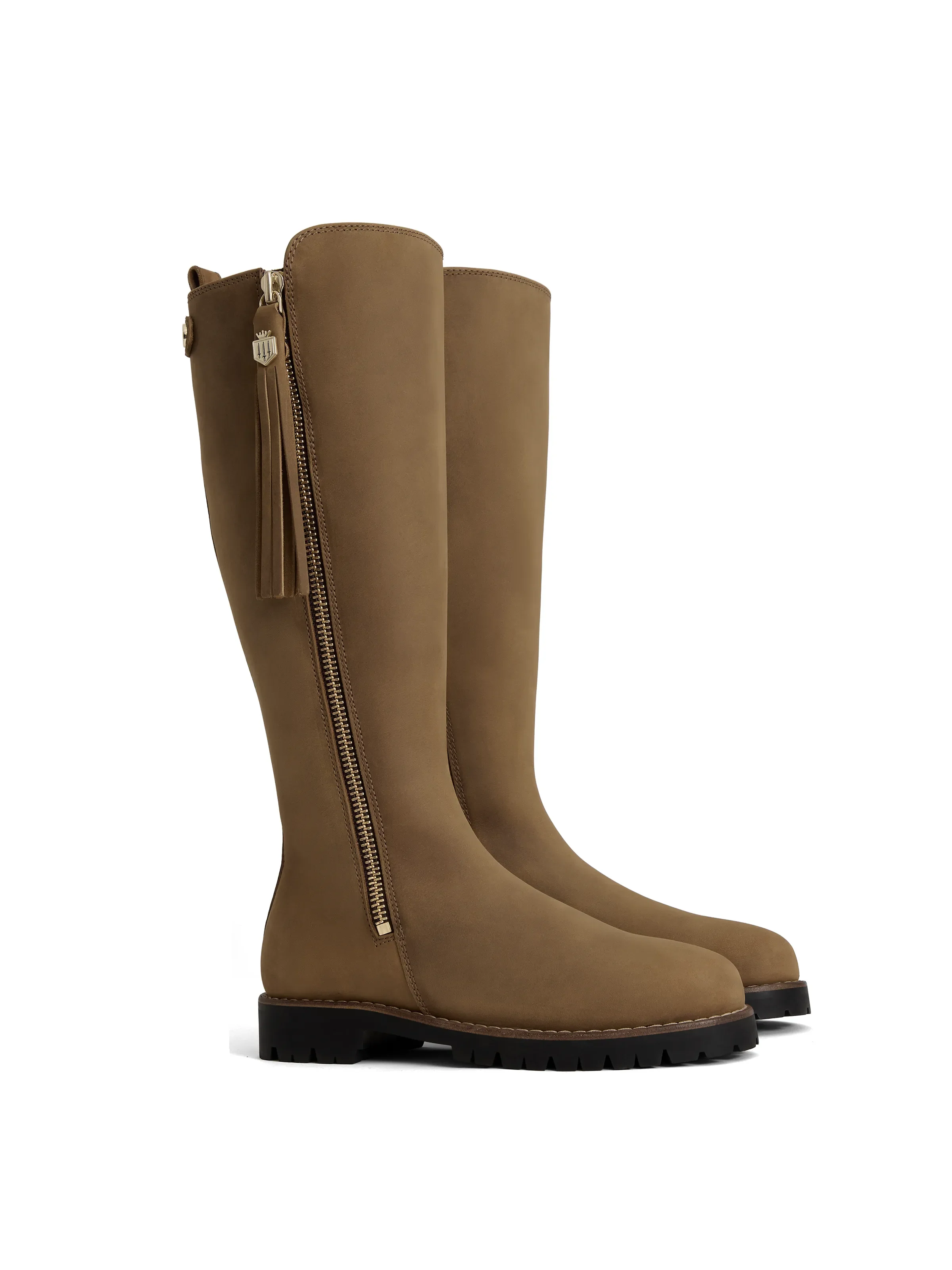 Waterproof Knee High Oakham - Oak Leather - Image 3