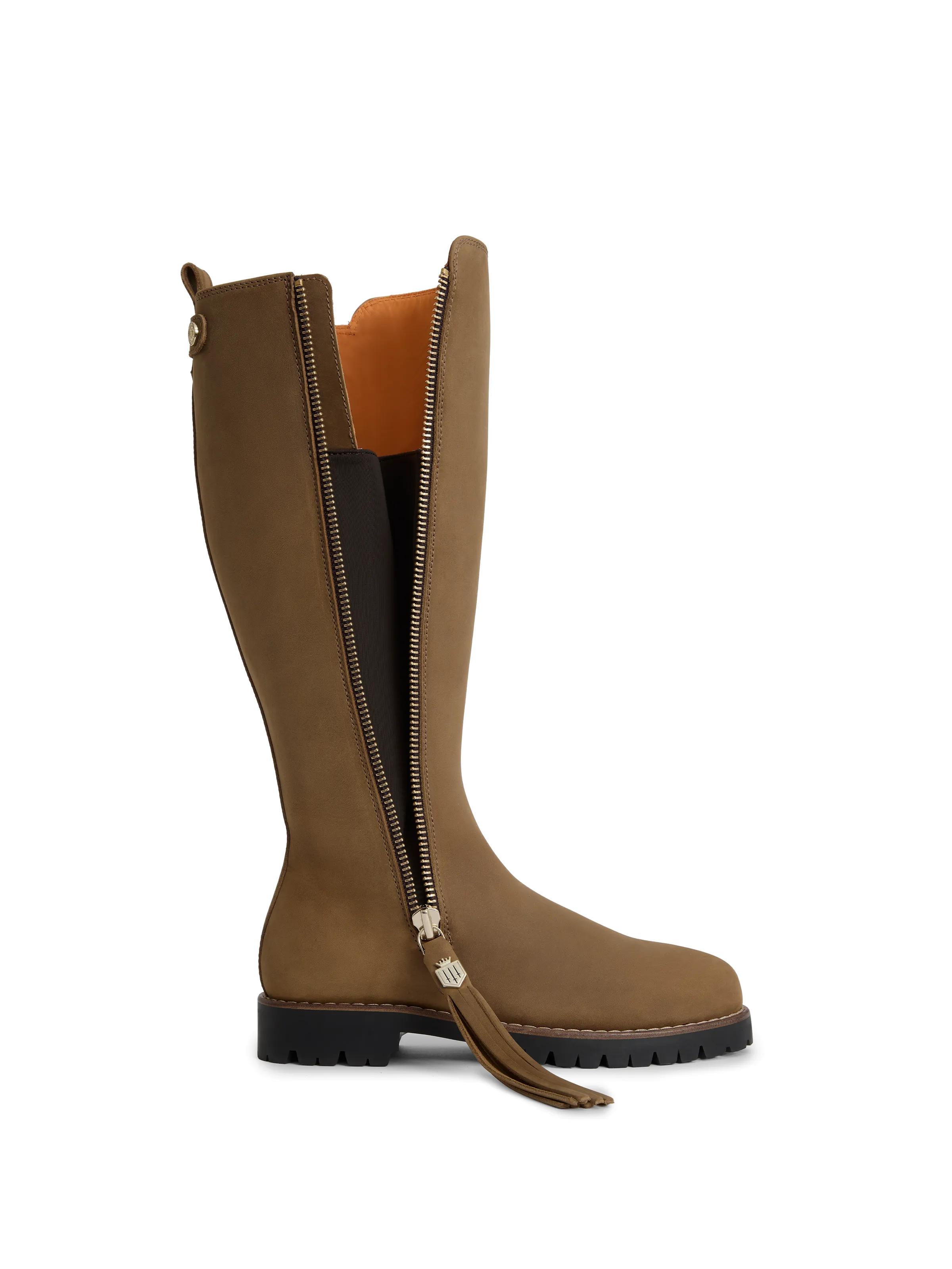 Waterproof Knee High Oakham - Oak Leather - Image 4