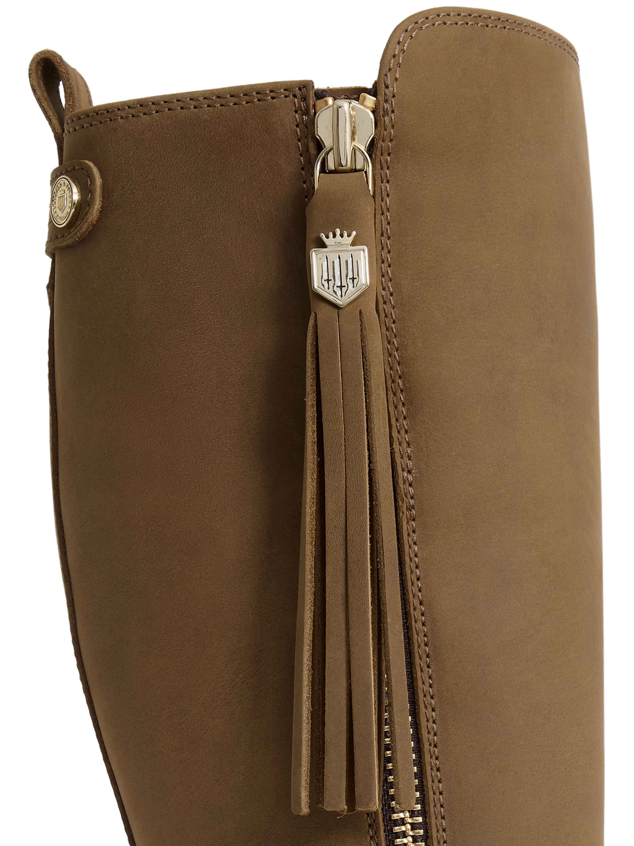 Waterproof Knee High Oakham - Oak Leather - Image 5