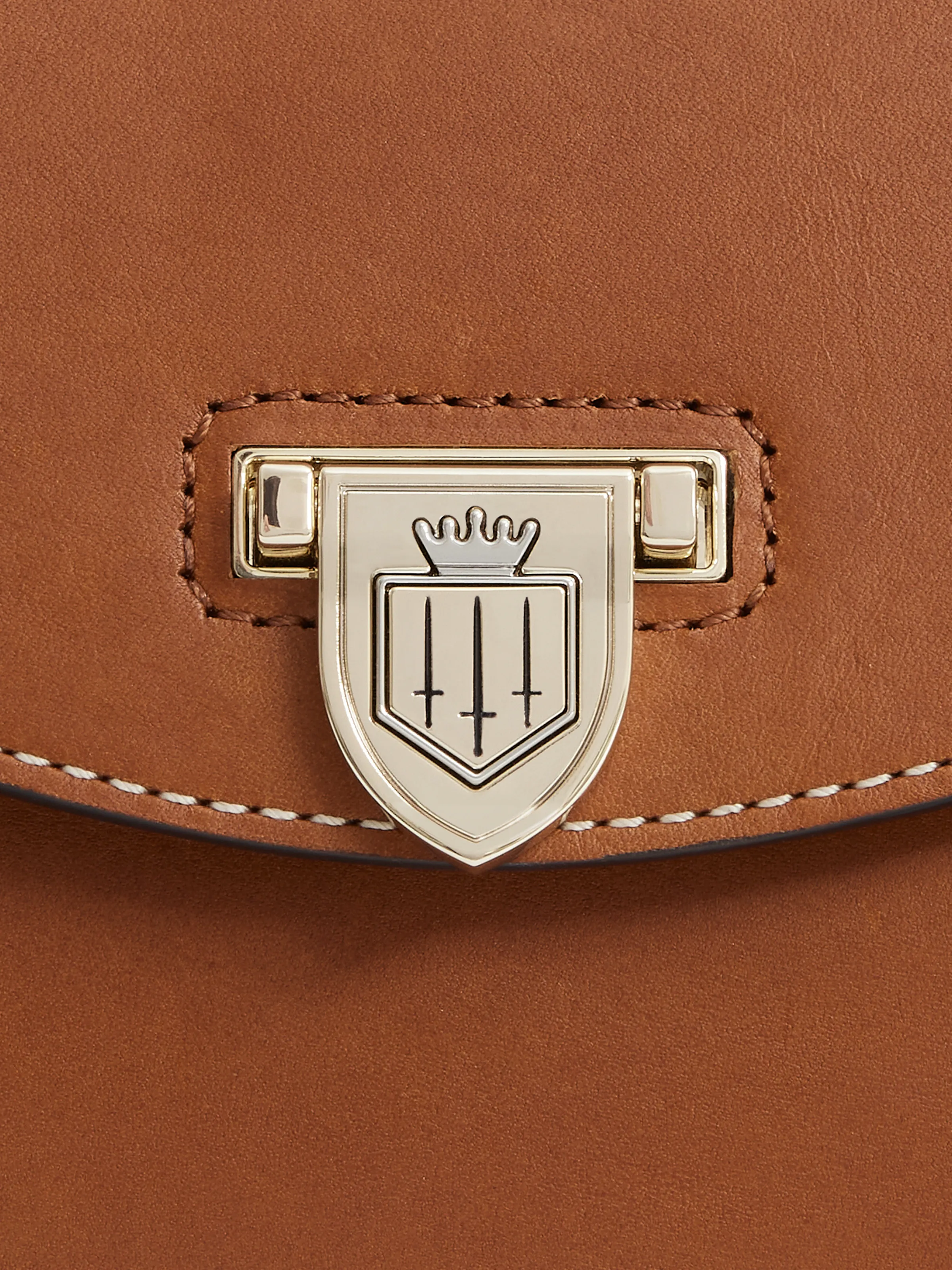 Blenheim Mini Handbag - Tan Leather - Image 6