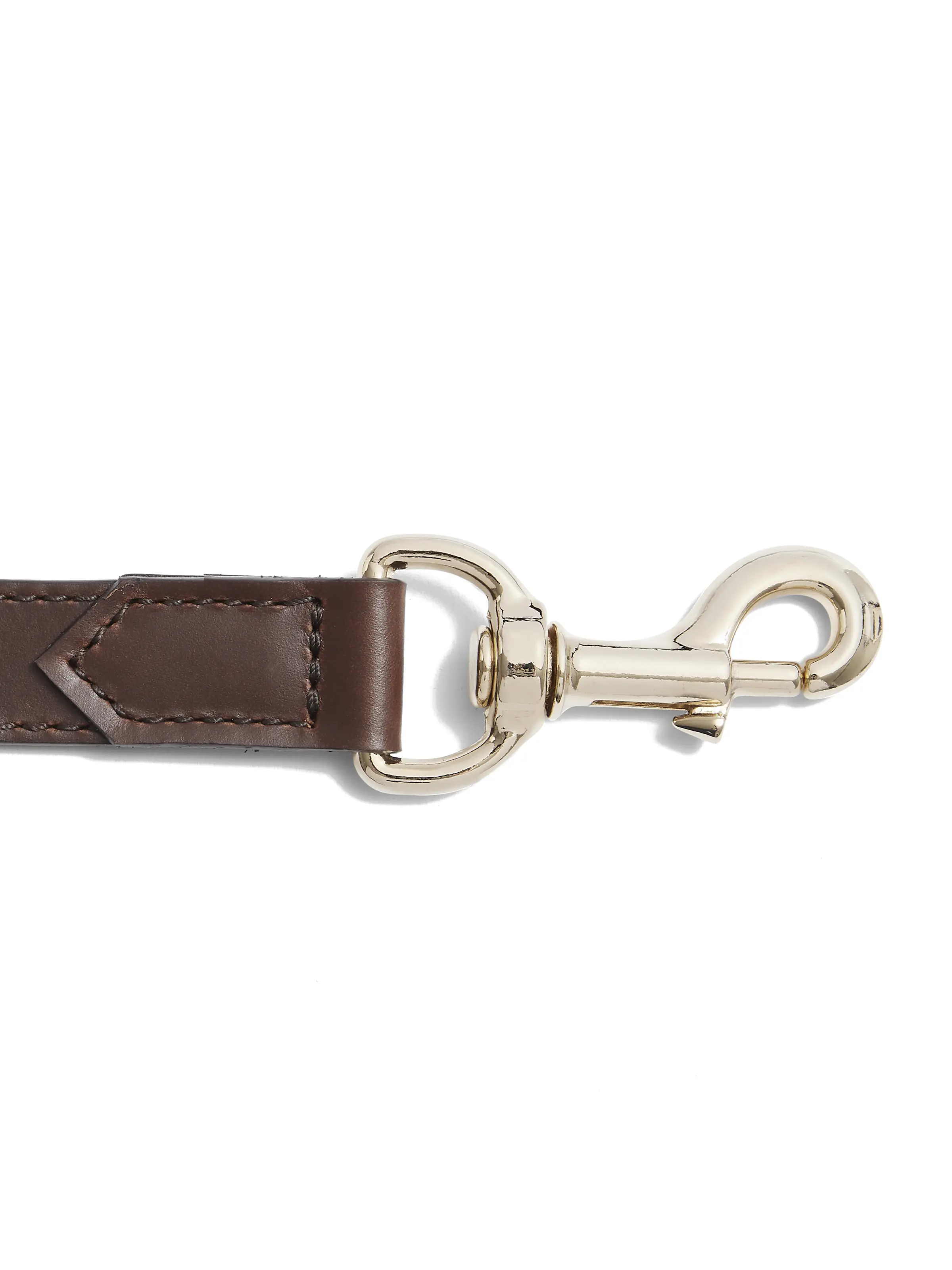 Fitzroy Slim Dog Lead - Mahogany Leather - Image 4