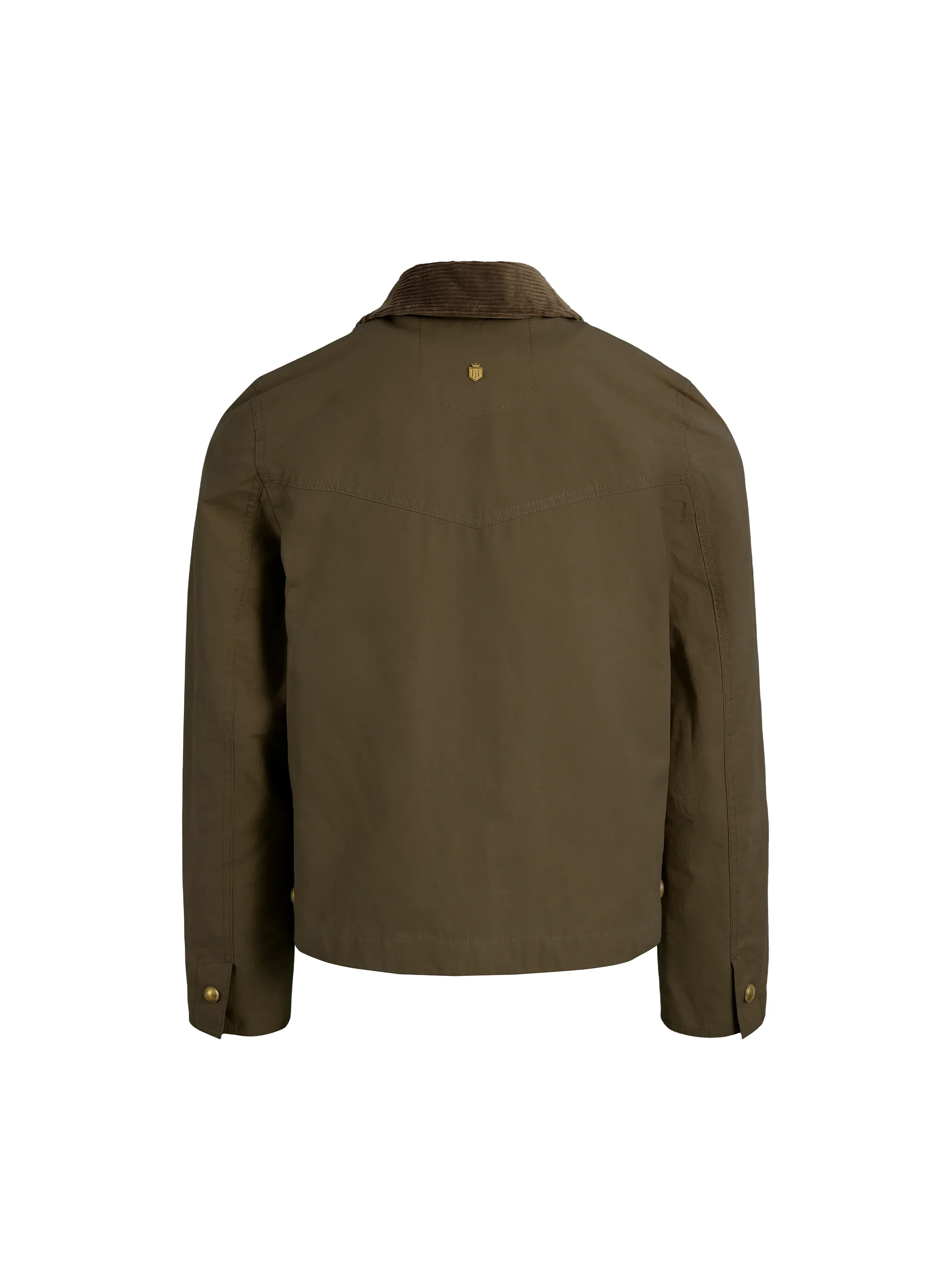 Tabitha Wax Jacket - Khaki - Image 3