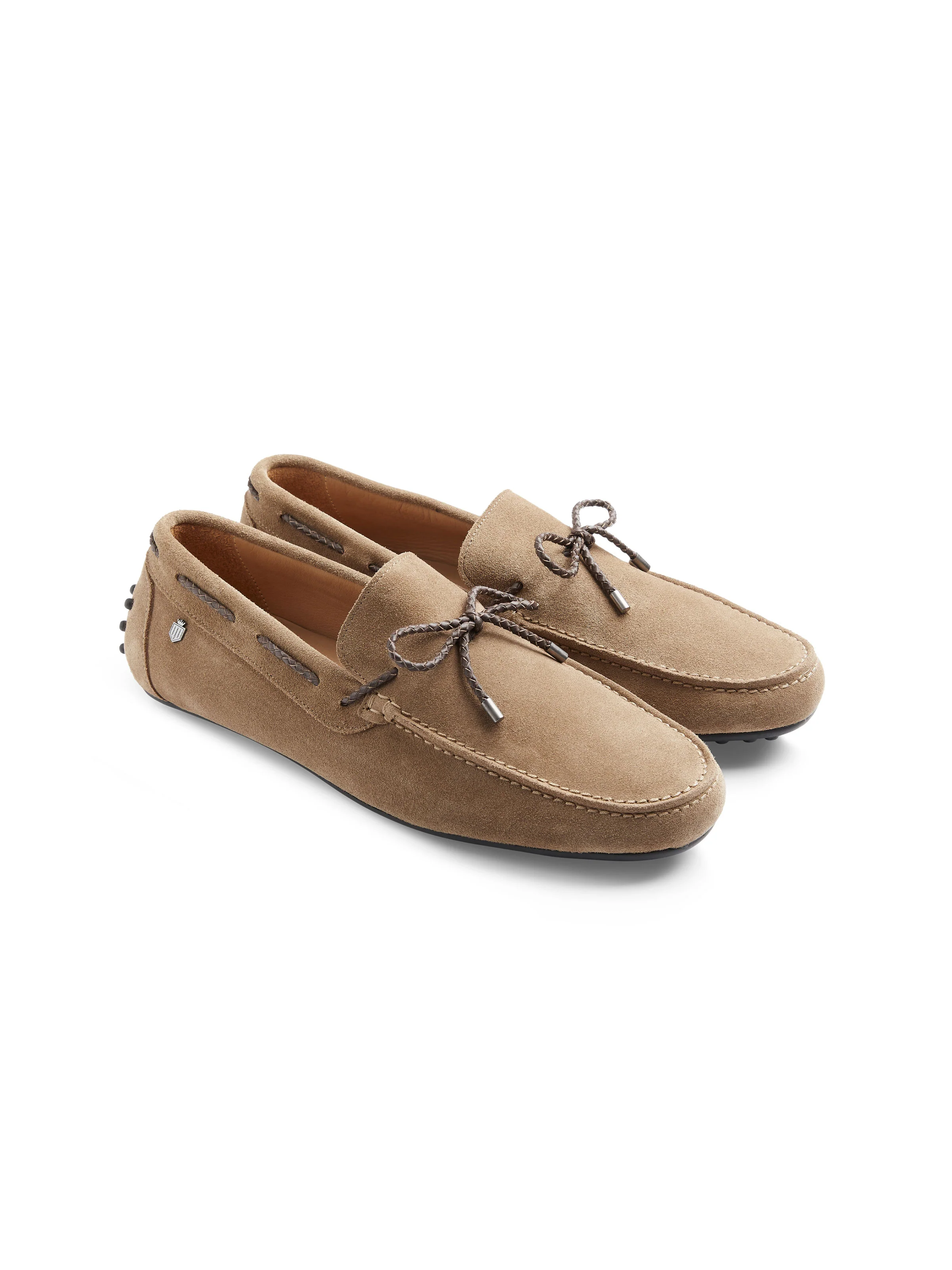 Aston Driving Shoe - Taupe - Image 4