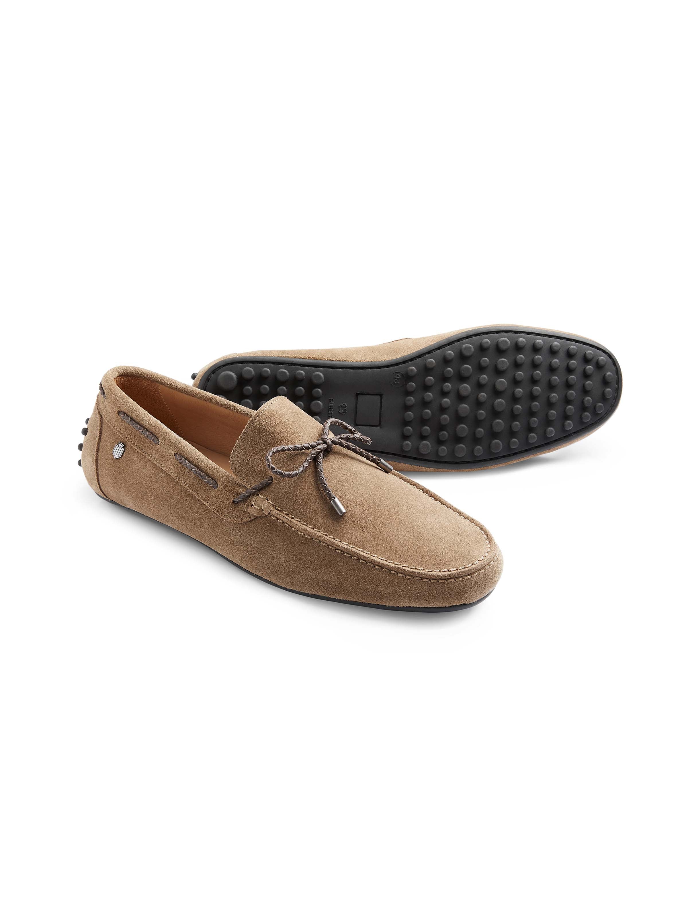 Aston Driving Shoe - Taupe - Image 5