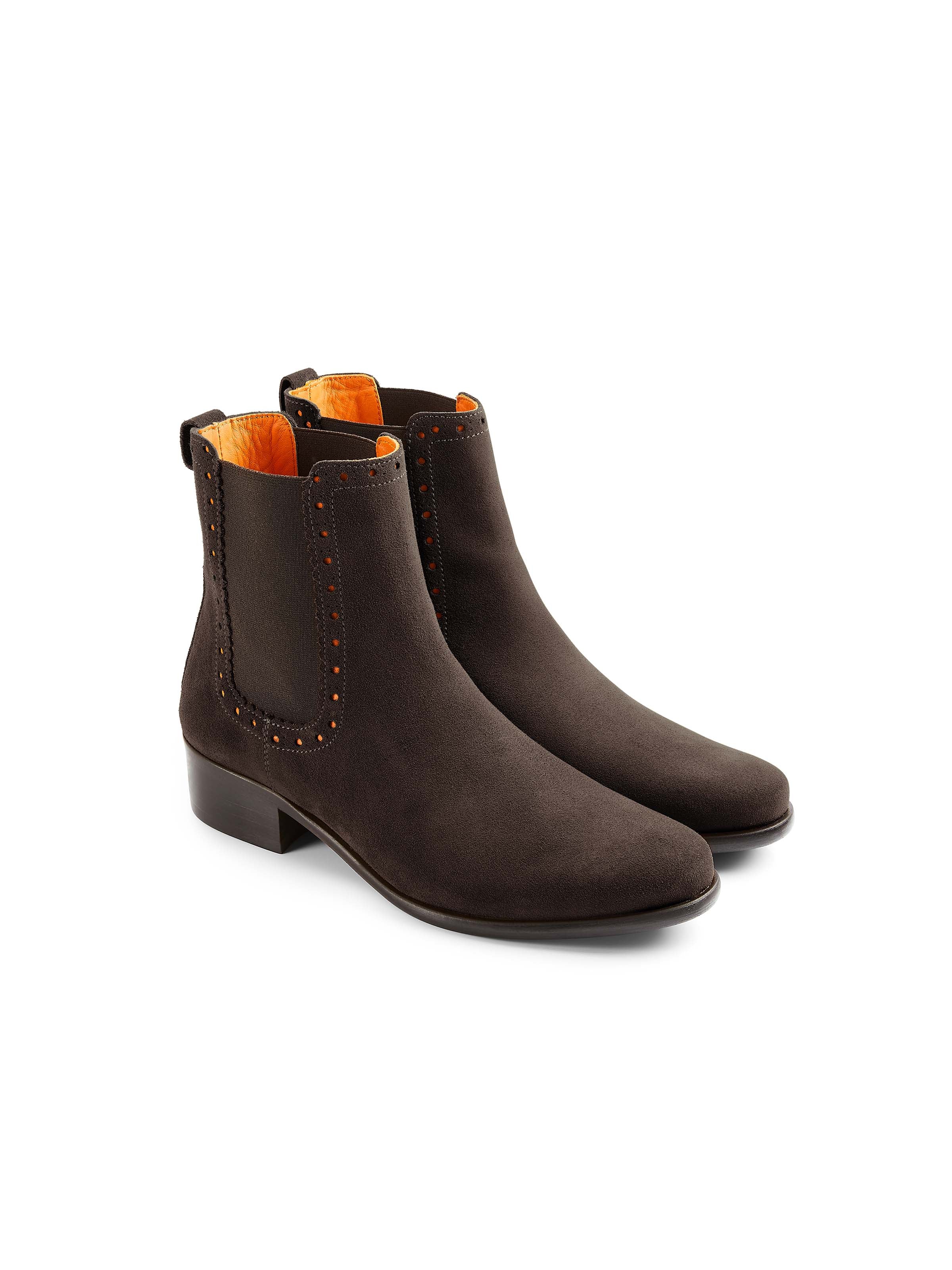 Brogued Chelsea - Chocolate - Image 3