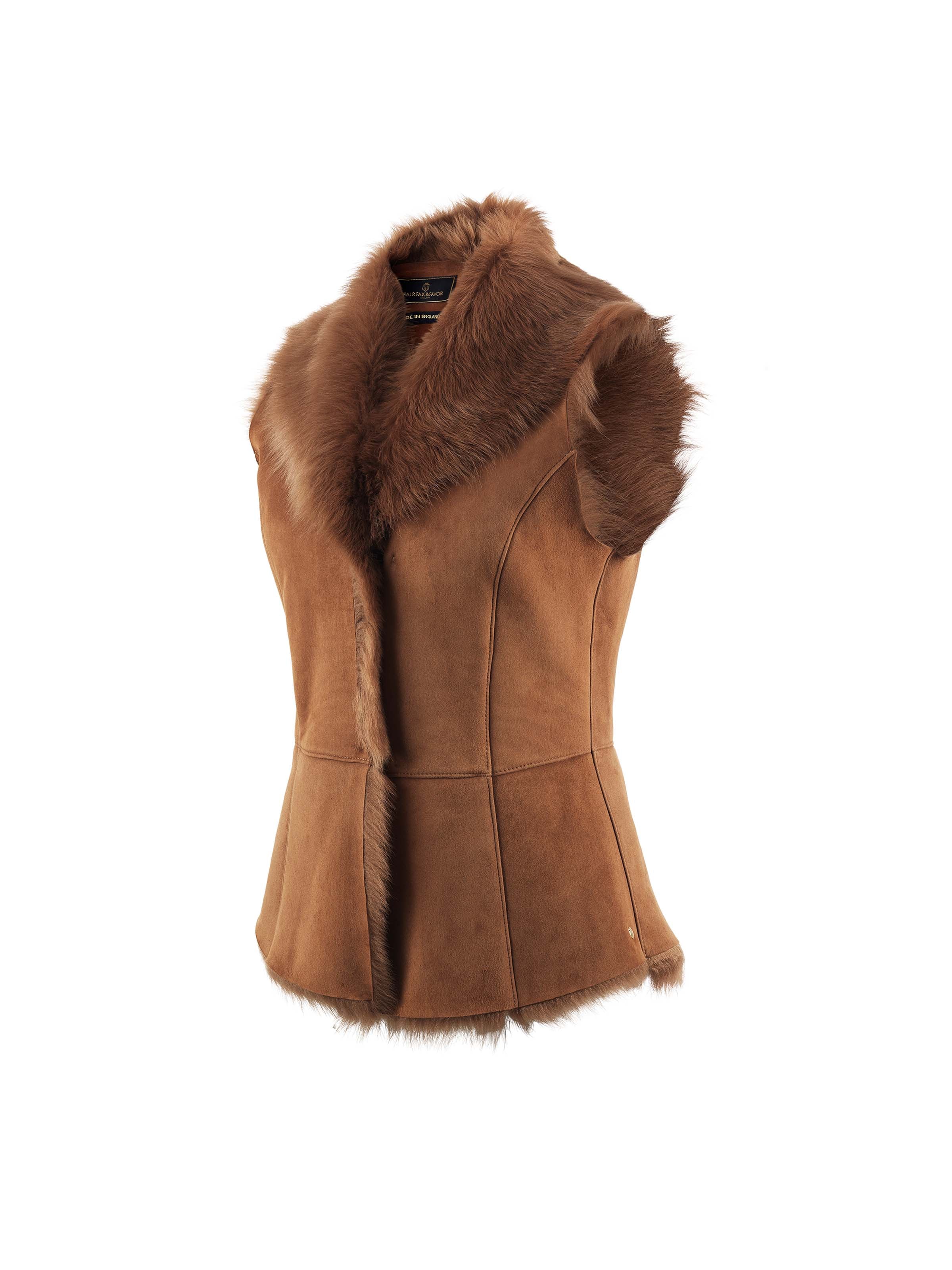 Elizabeth Gilet - Tan - Image 3