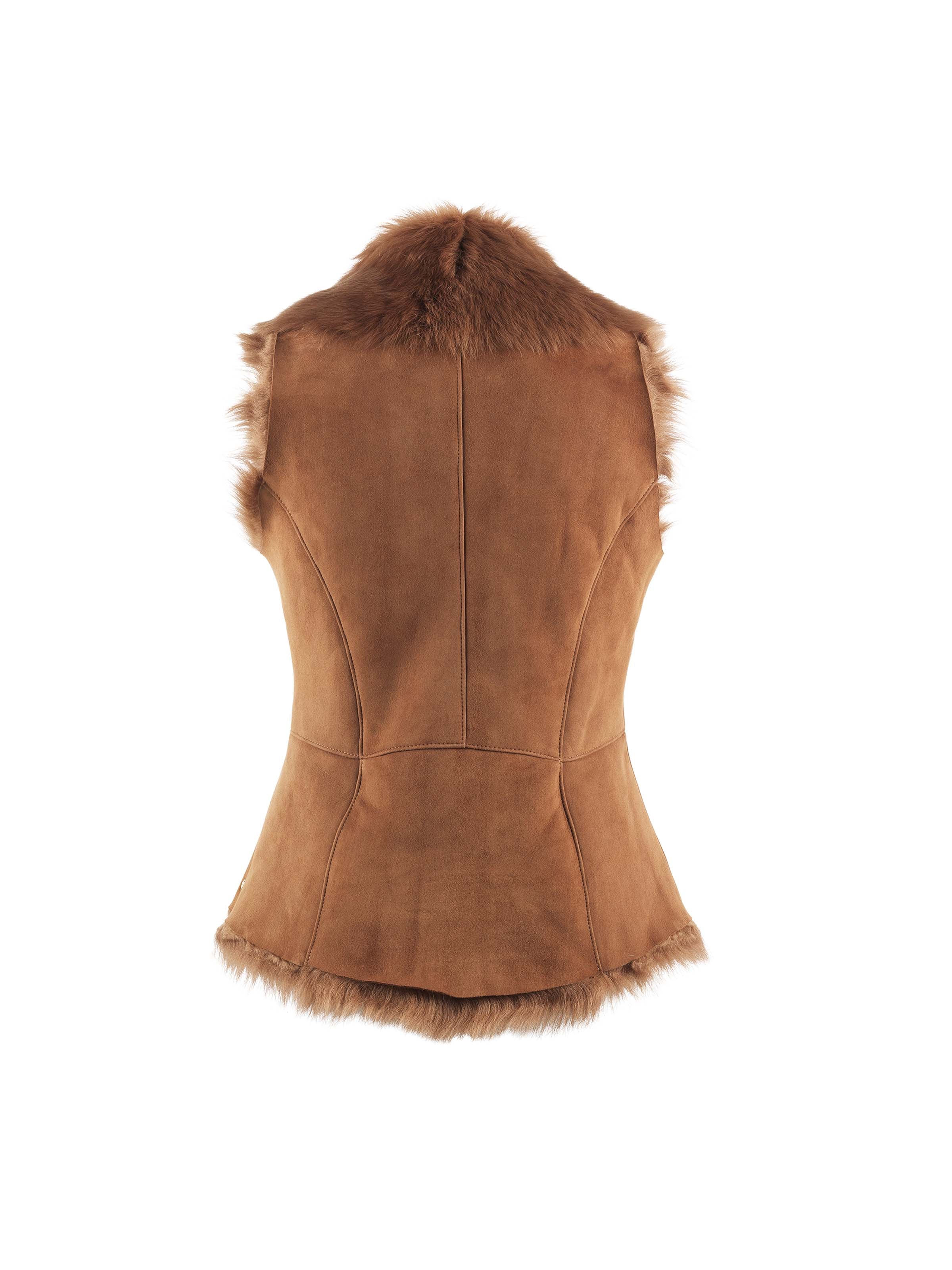 Elizabeth Gilet - Tan - Image 4