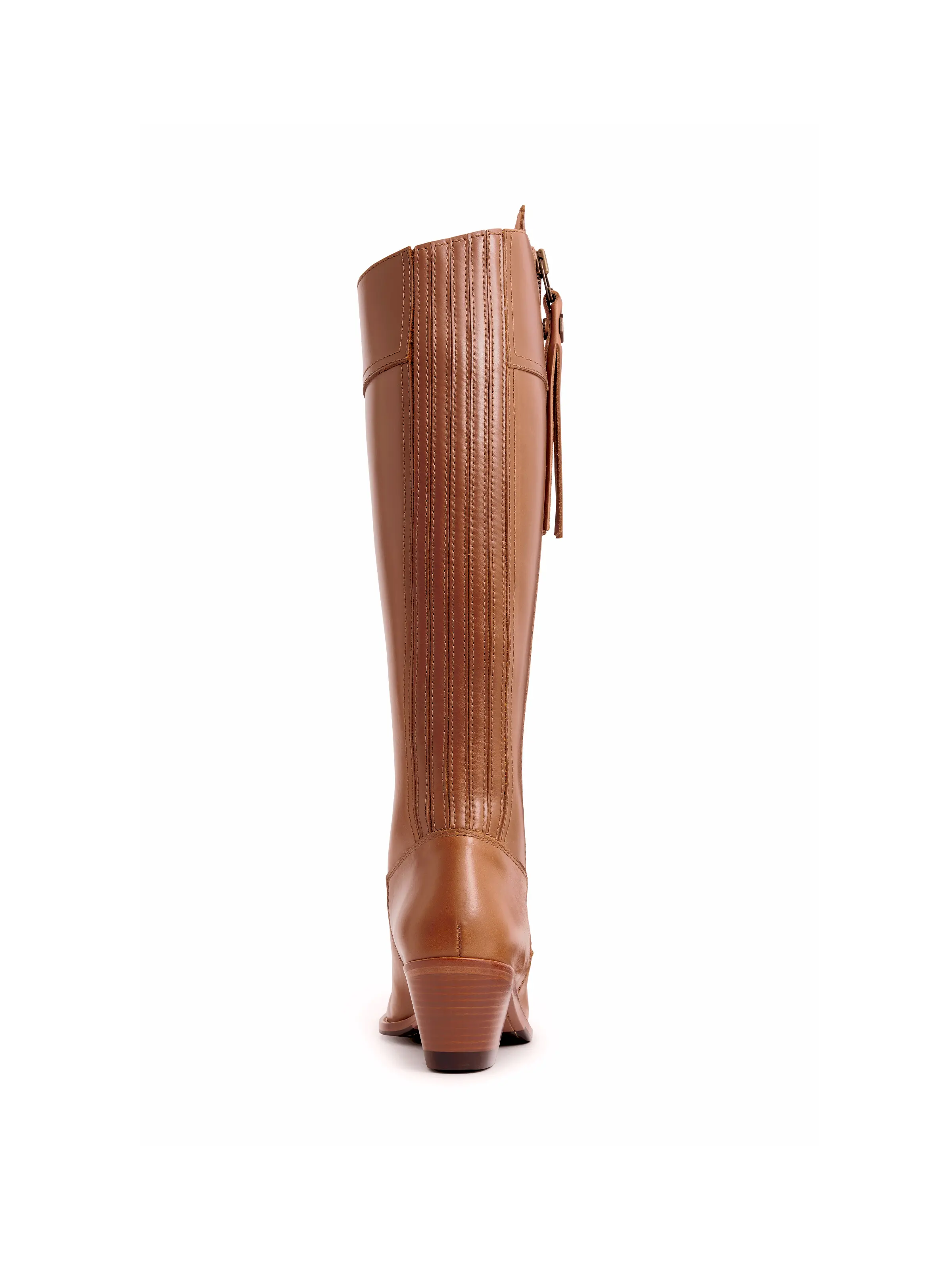 Heeled Regina (Regular Fit) - Tan Leather - Image 5