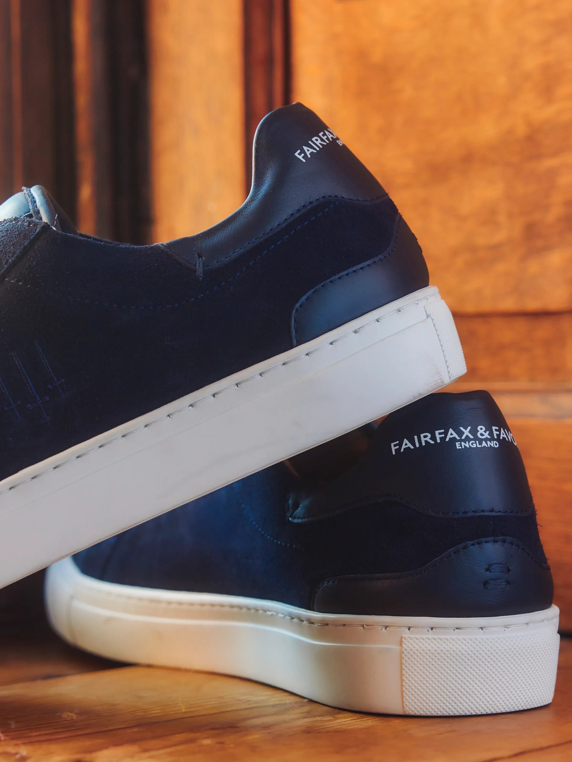 Holbourne - Navy Suede - Image 6