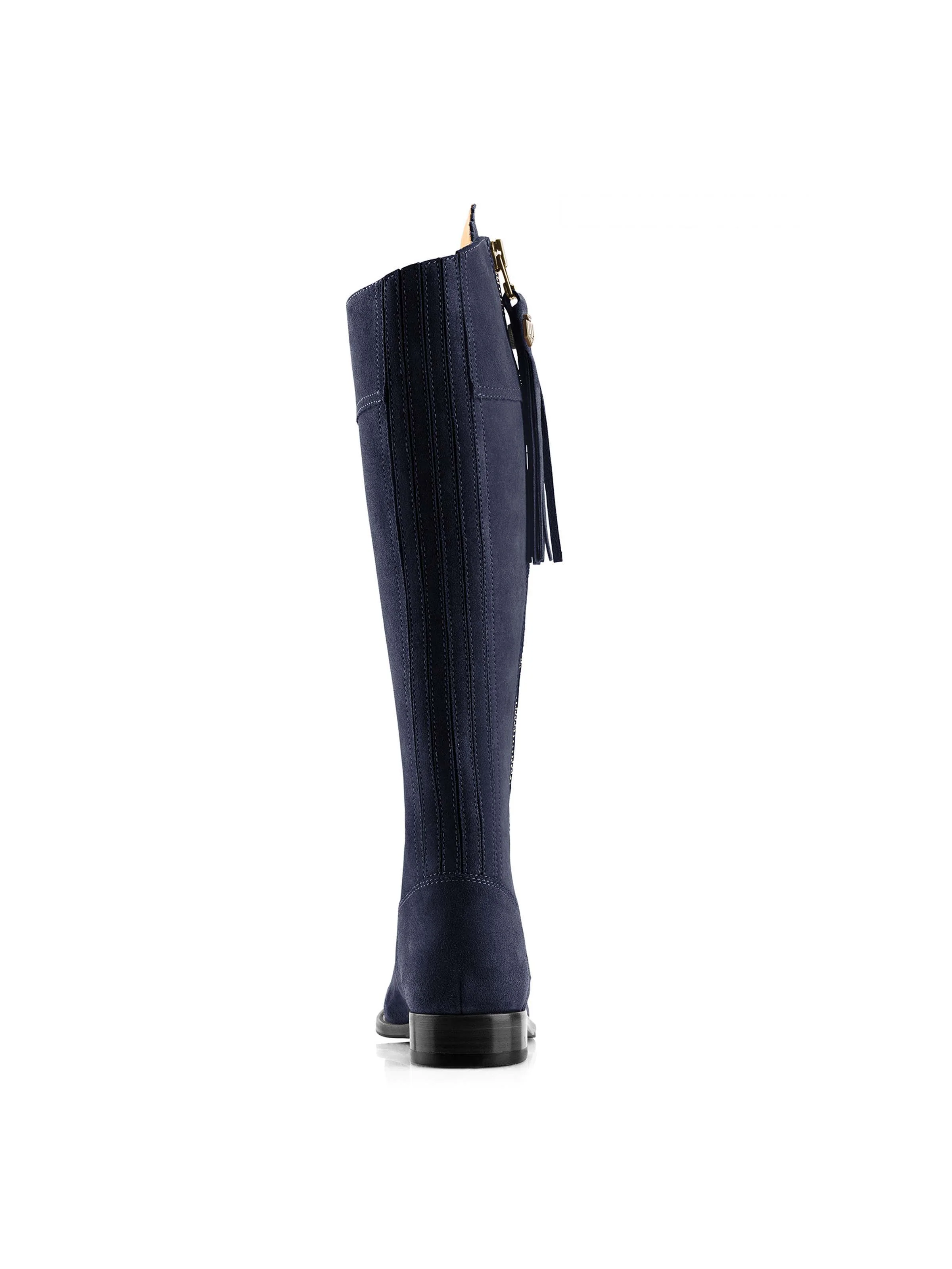Regina (Narrow Fit) - Navy Blue Suede - Image 5