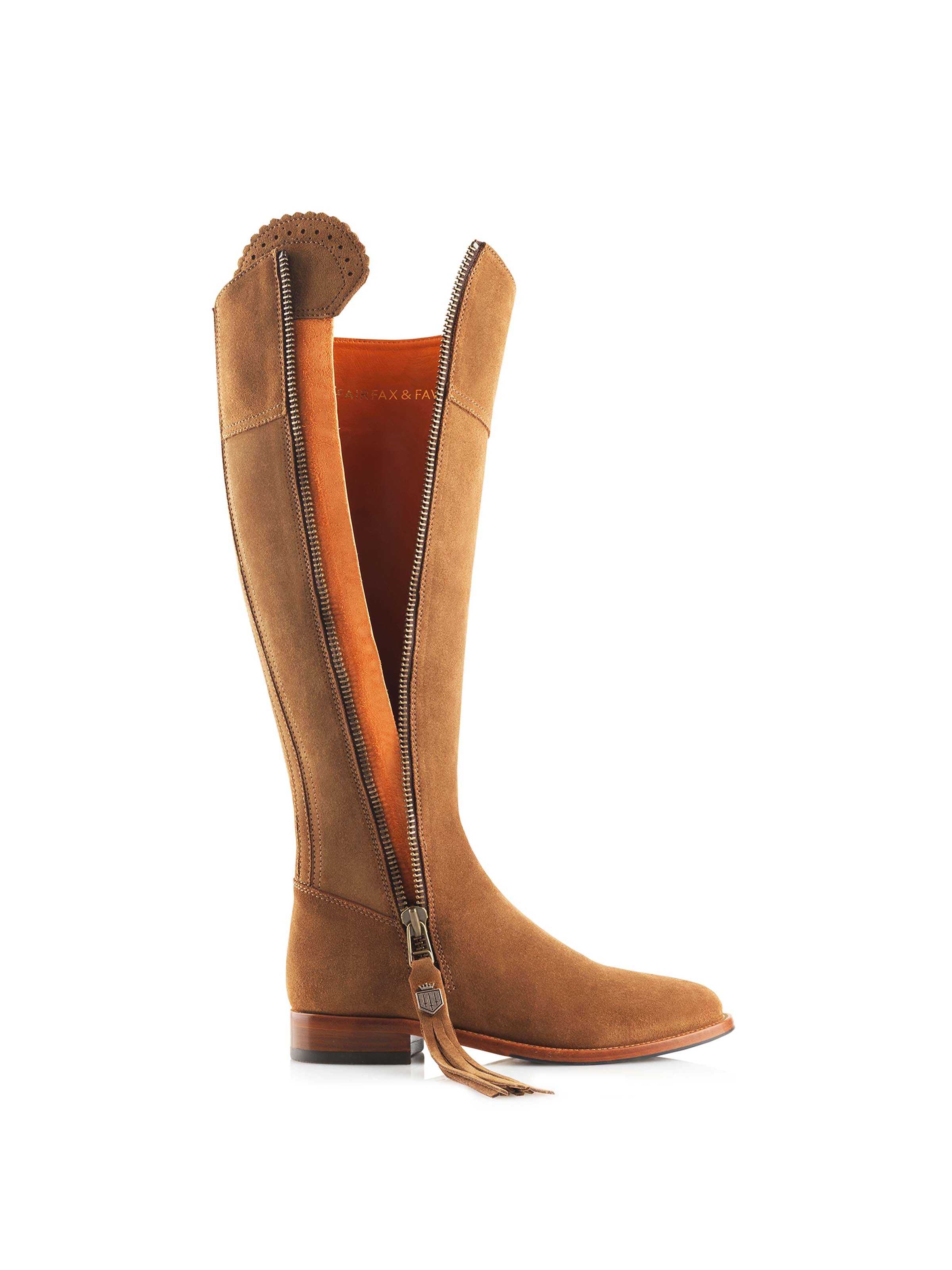 Regina (Regular Fit) - Tan Suede - Image 4