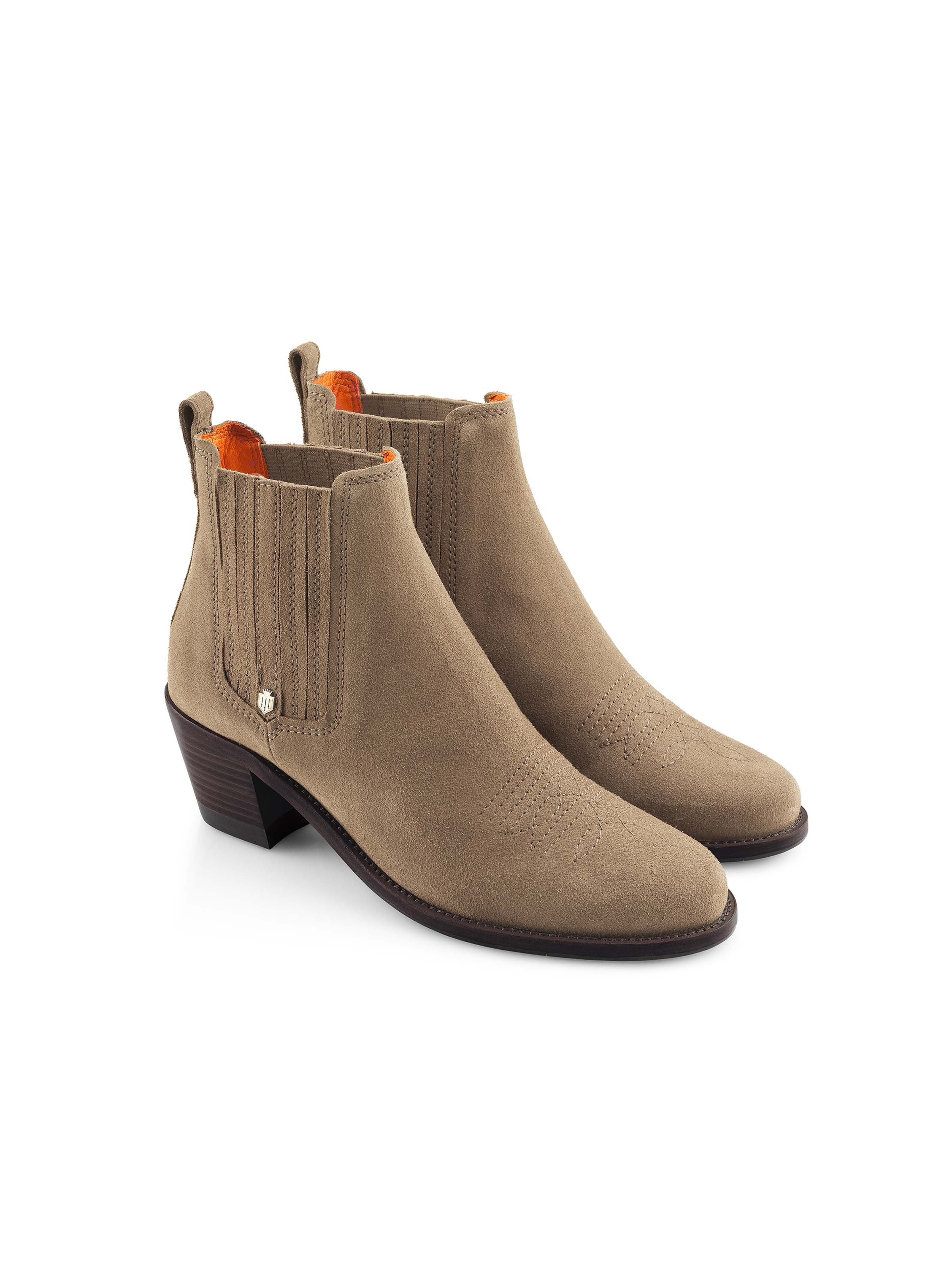 Rockingham Ankle Boot - Taupe - Image 3