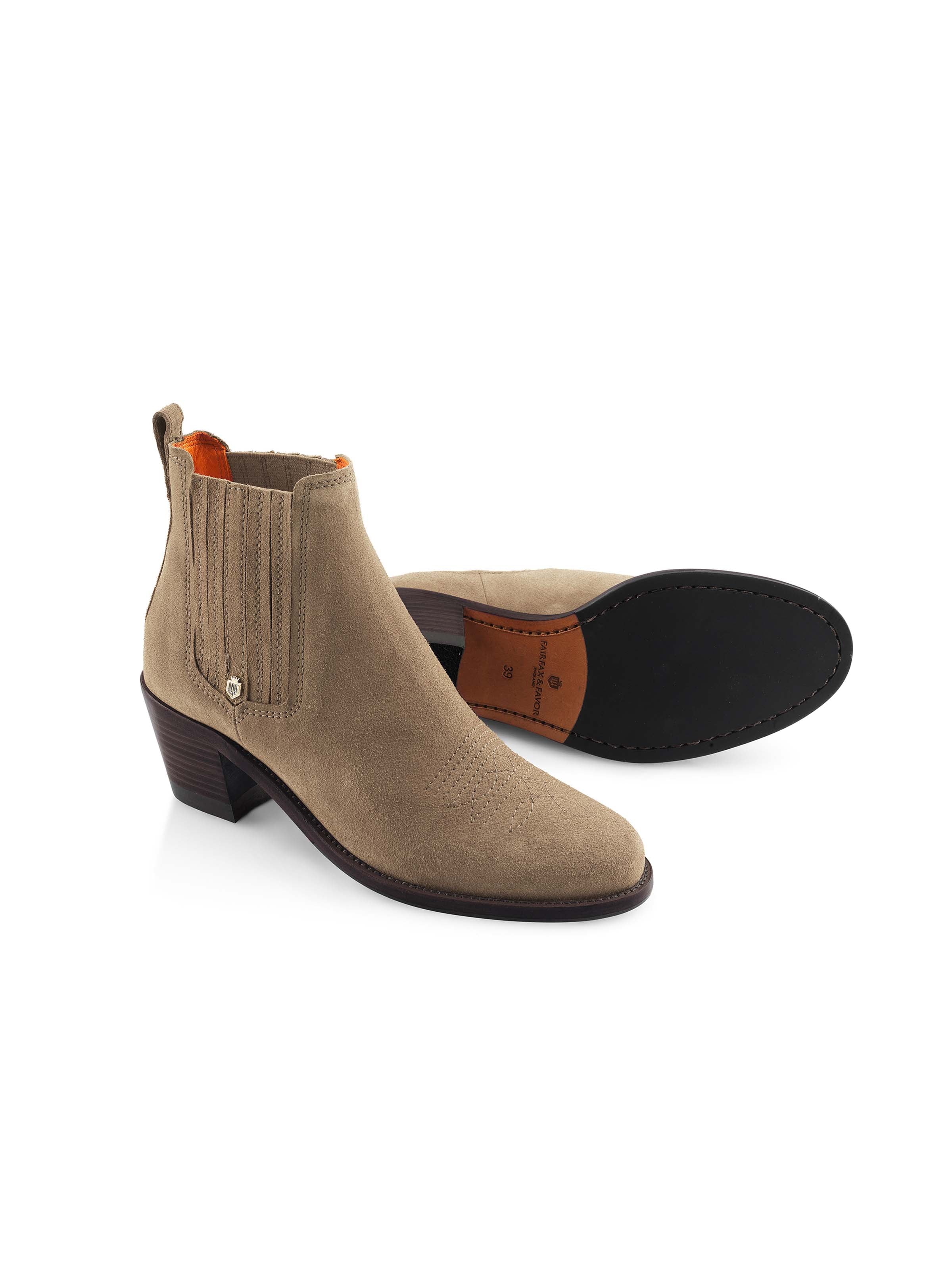 Rockingham Ankle Boot - Taupe - Image 4