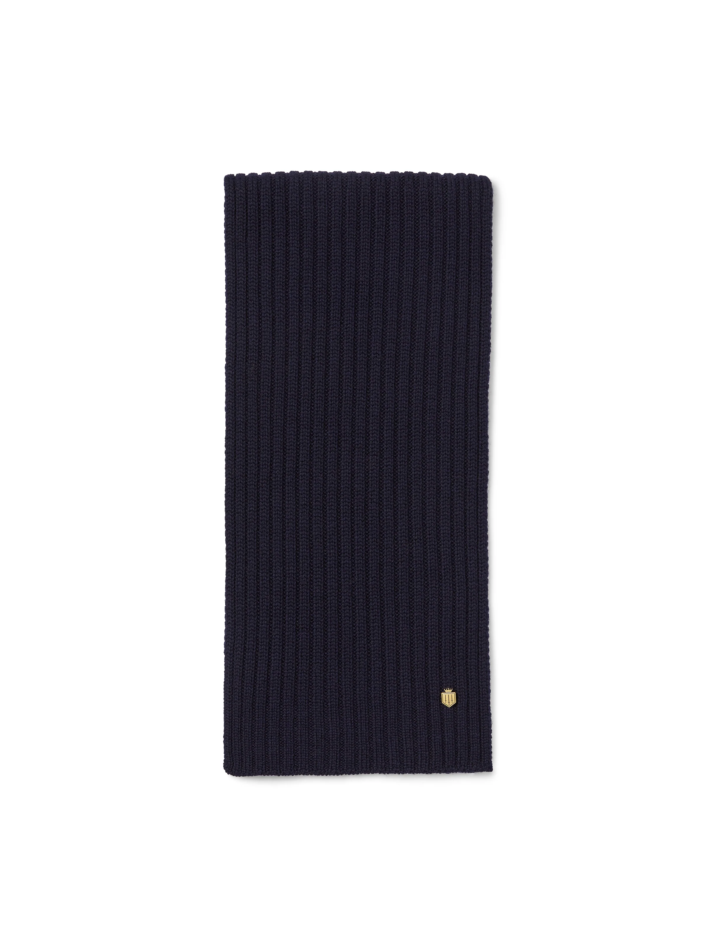 Men's Signature Scarf - Navy - Image 5