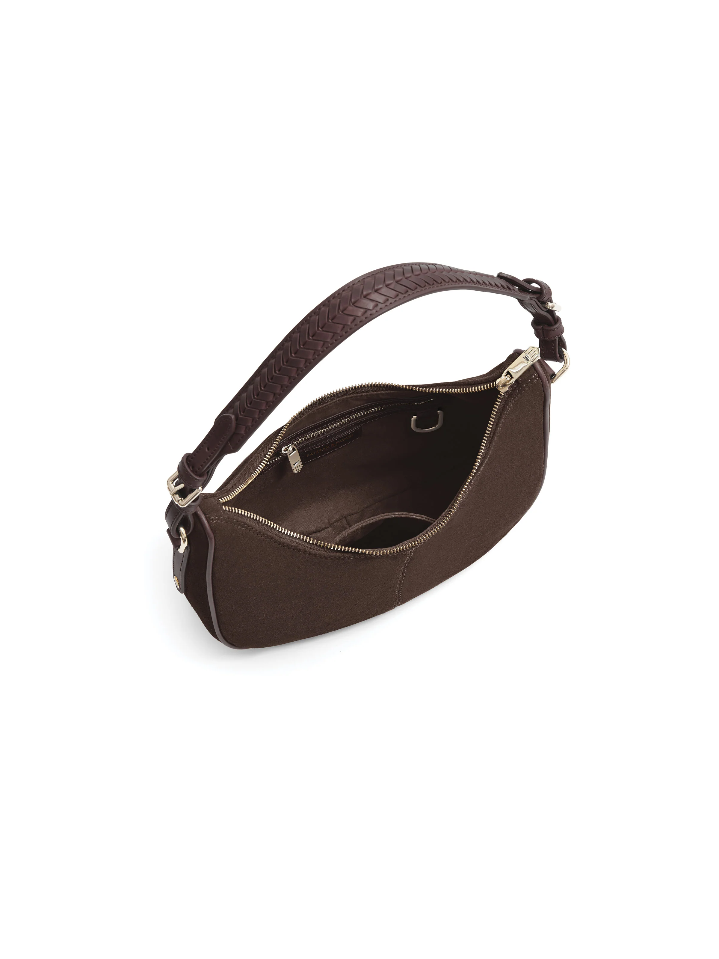 Tetbury Crescent Bag - Chocolate - Image 4