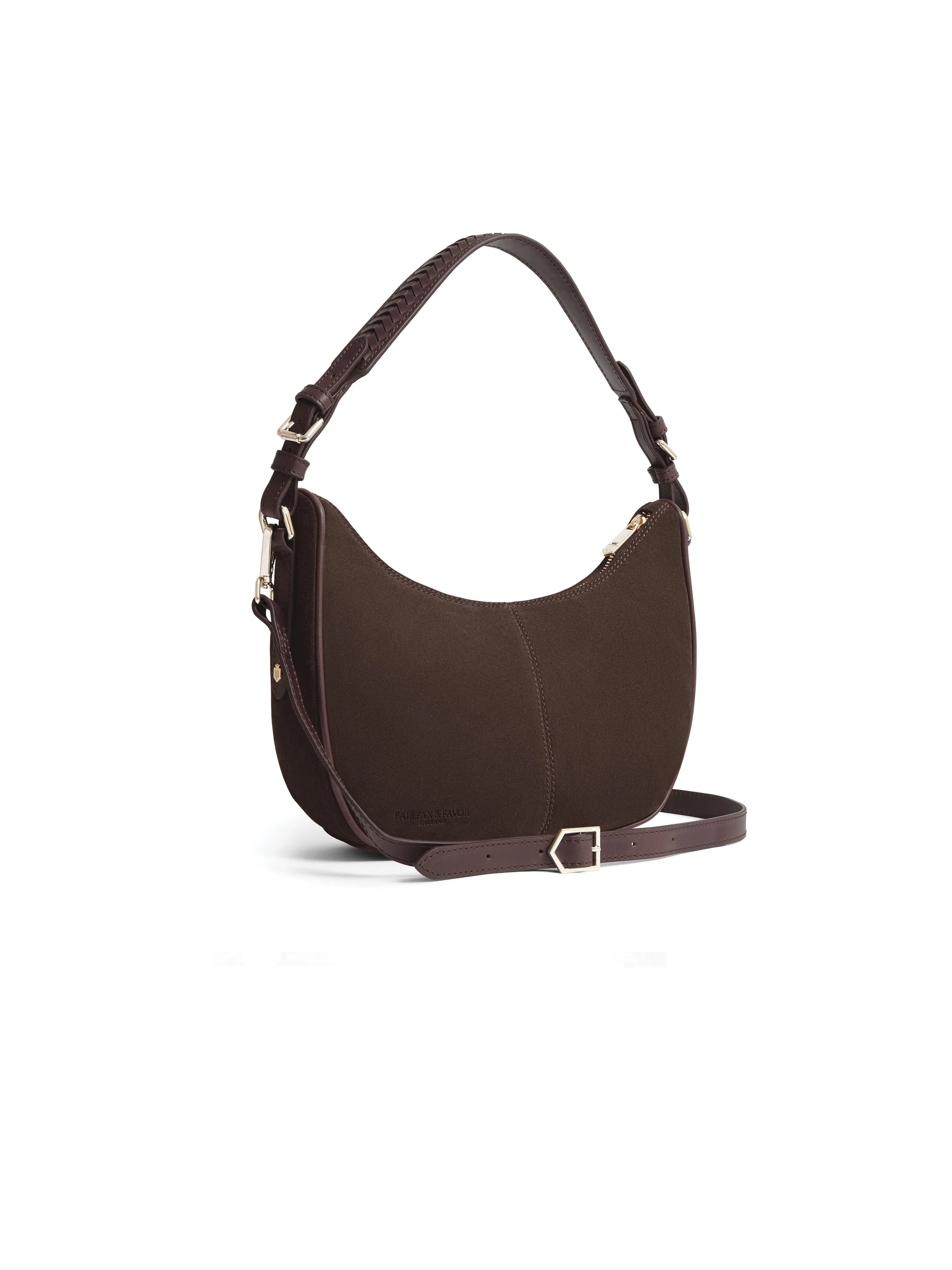 Tetbury Crescent Bag - Chocolate - Image 5
