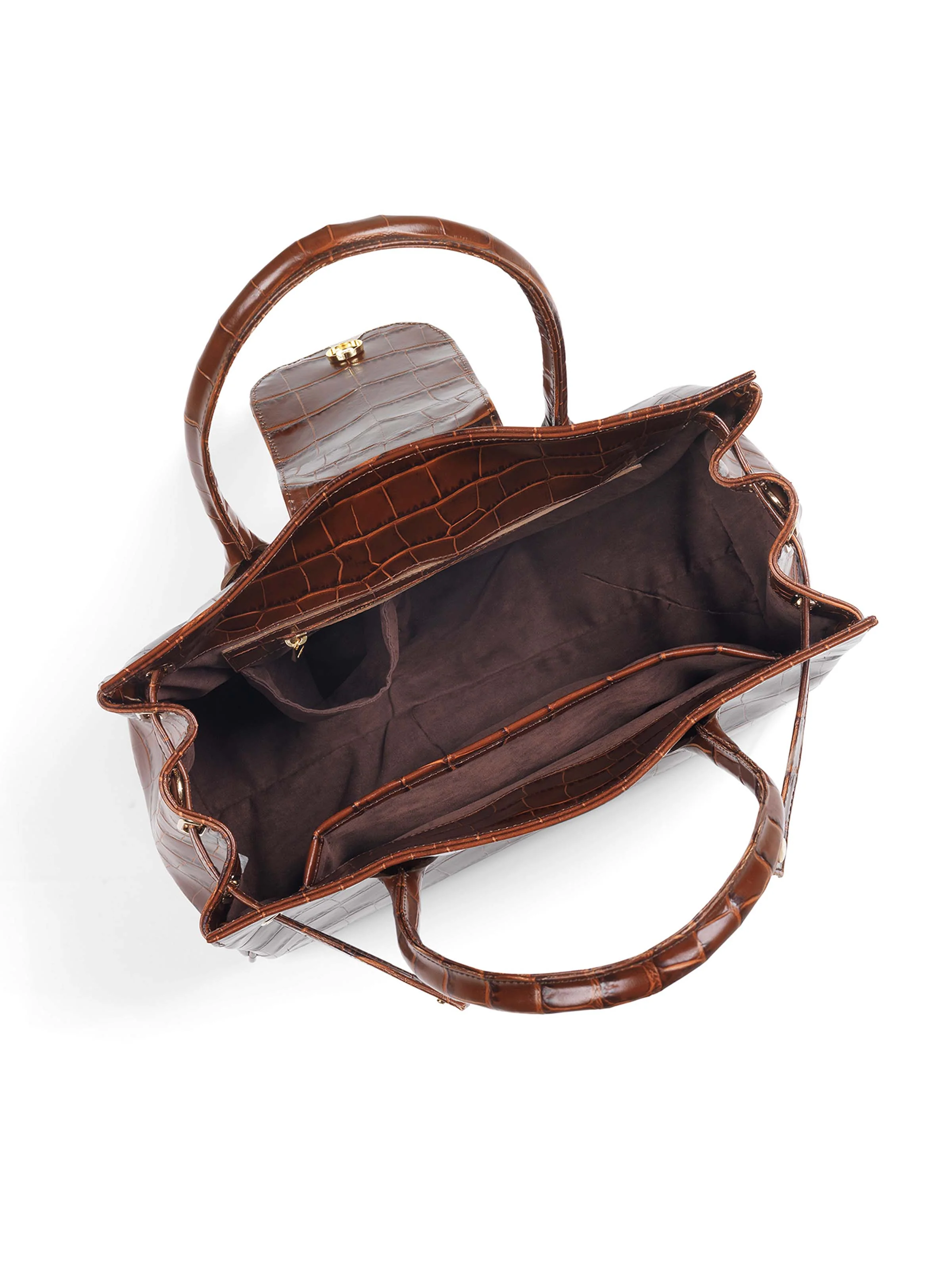 Windsor Handbag - Conker Leather - Image 5