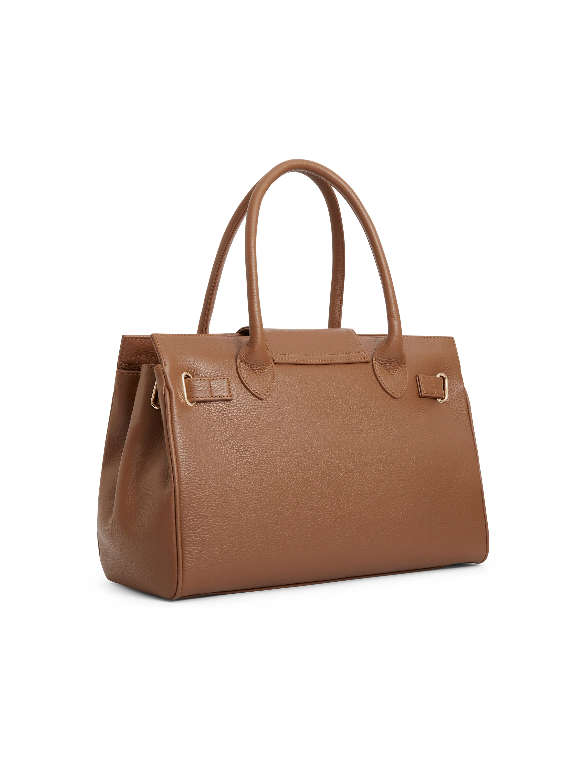Windsor Handbag - Tan Pebbled Leather - Image 3