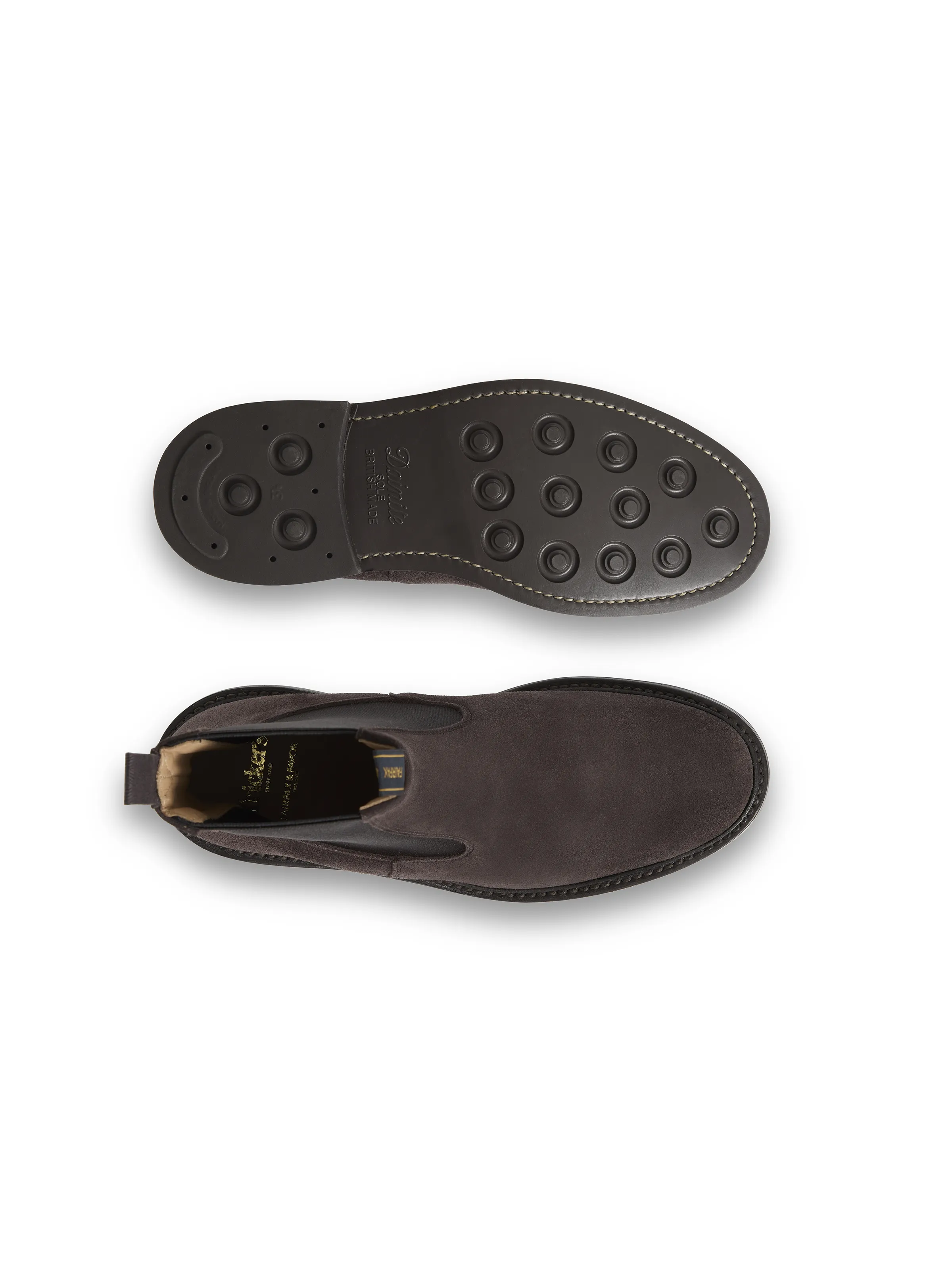 Tricker's Northampton - Chocolate Suede - Image 4