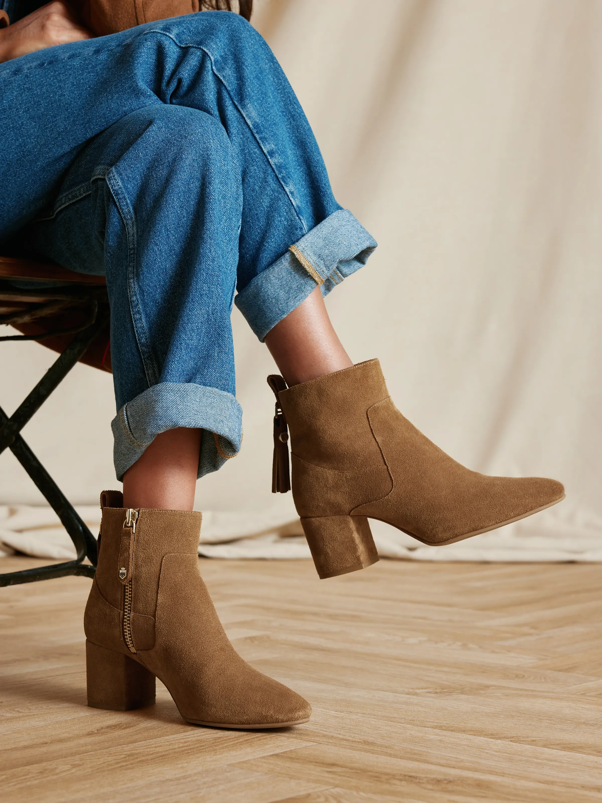 Uppingham - Tan Suede - Image 7